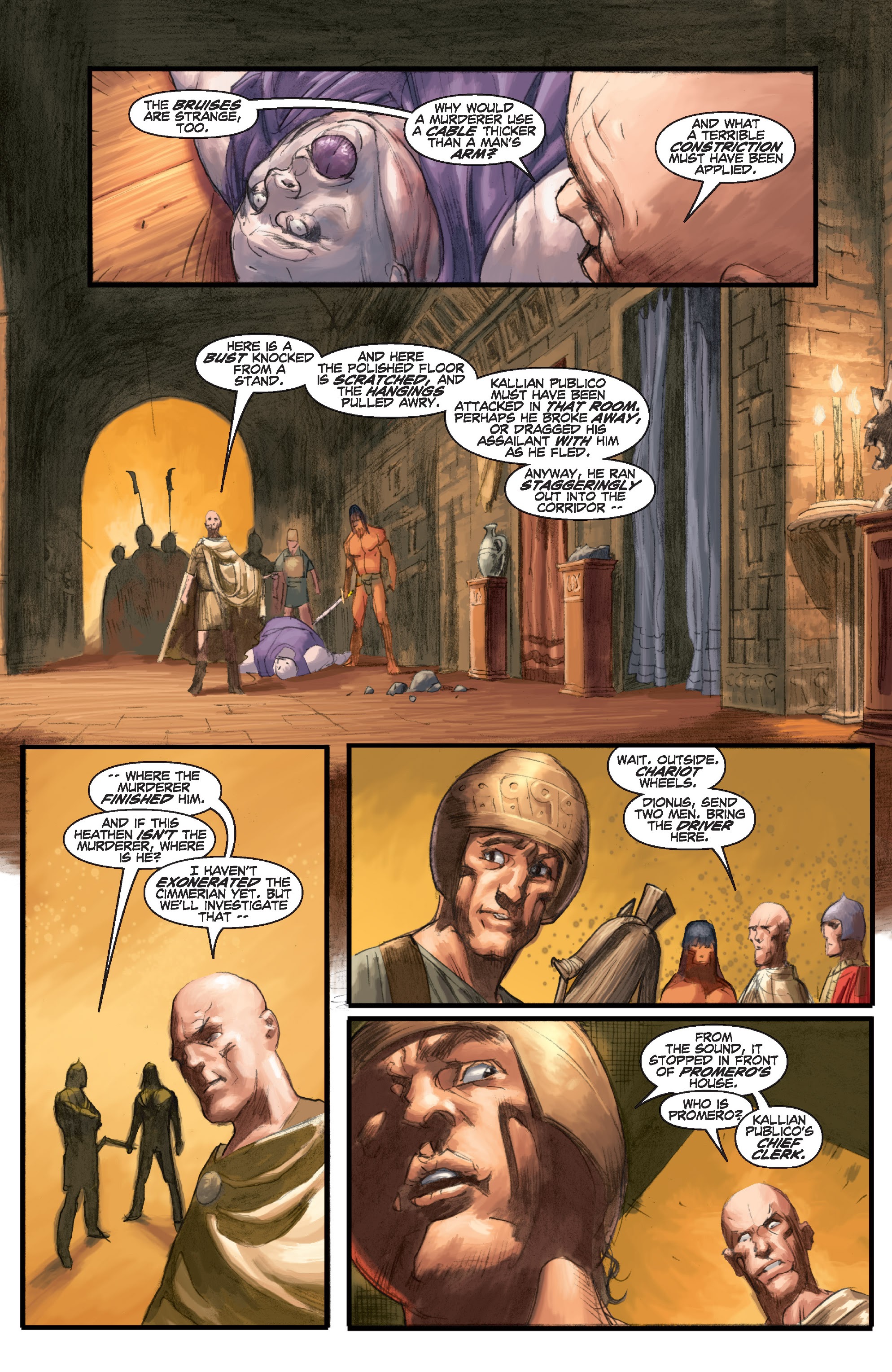 Read online Conan Chronicles Epic Collection comic -  Issue # TPB Out of the Darksome Hills (Part 3) - 41
