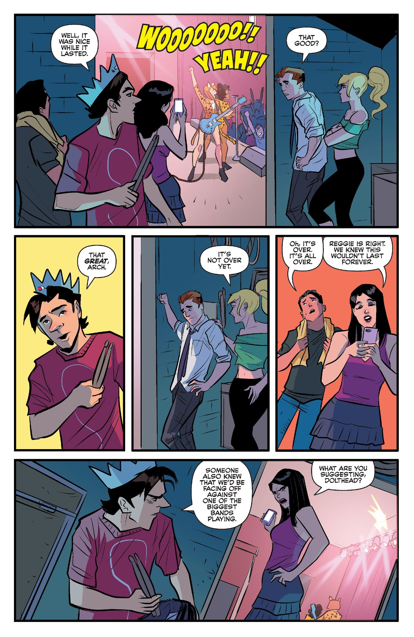 Read online The Archies comic -  Issue #7 - 8