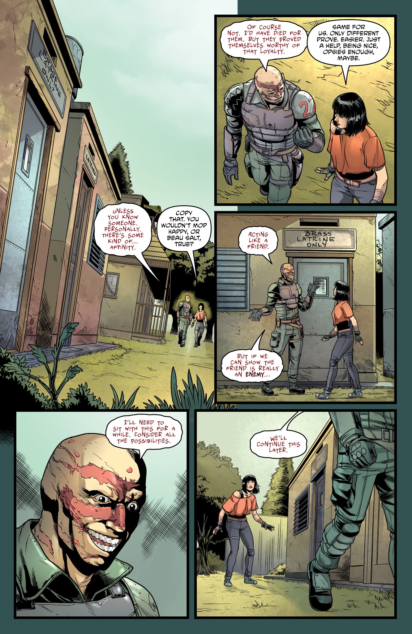 Read online Crossed Plus One Hundred: Mimic comic -  Issue #3 - 14