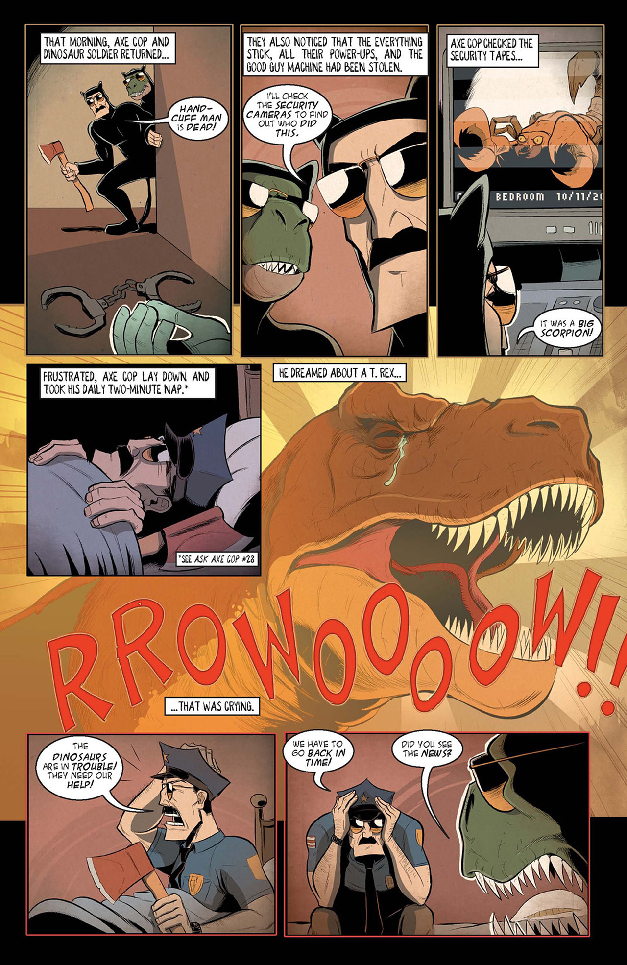 Read online Axe Cop comic -  Issue # TPB 2 - 28