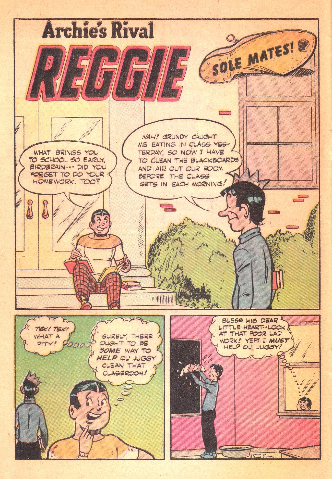 Read online Archie's Rival Reggie comic -  Issue #5 - 10