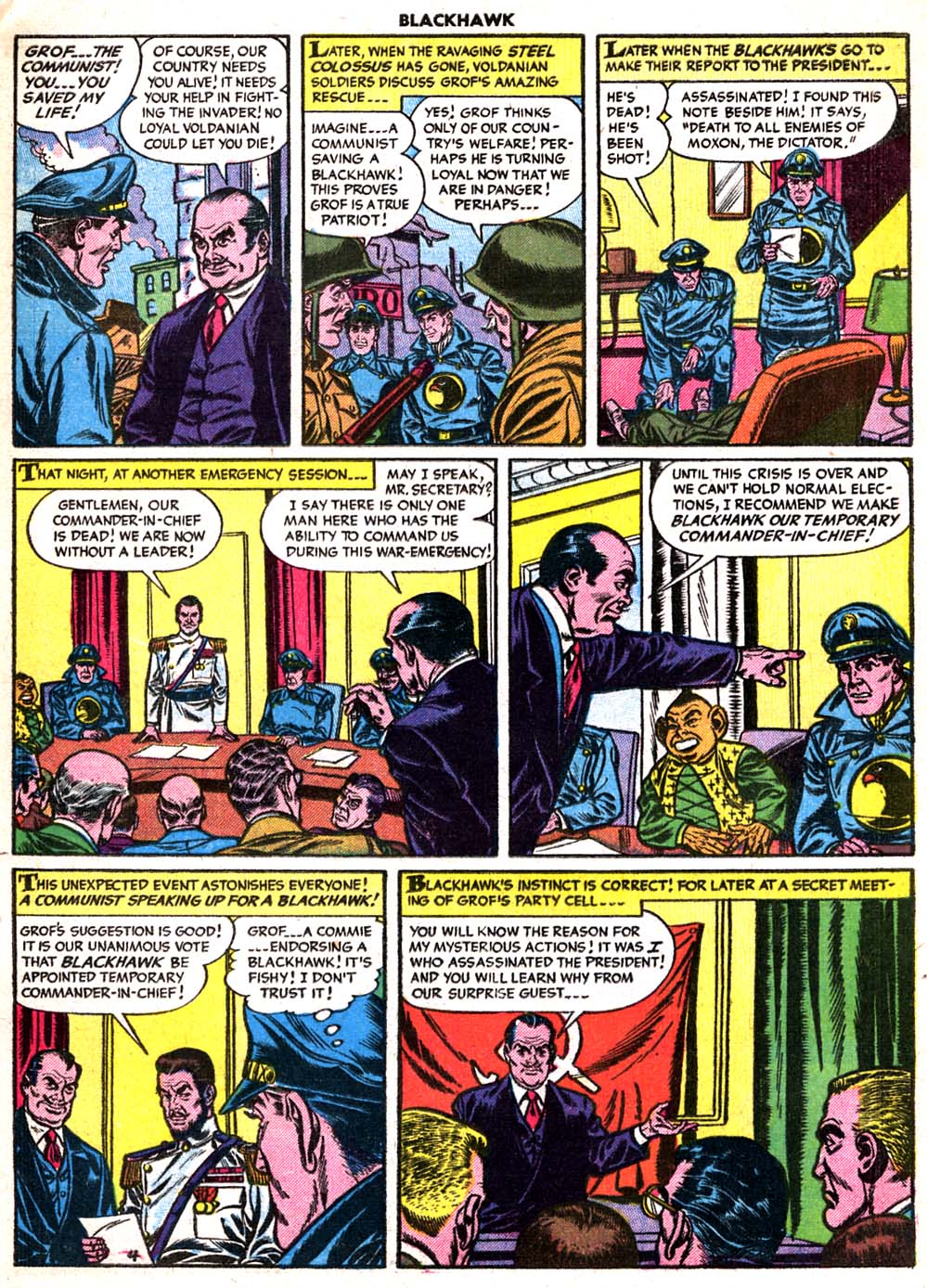 Read online Blackhawk (1957) comic -  Issue #91 - 30
