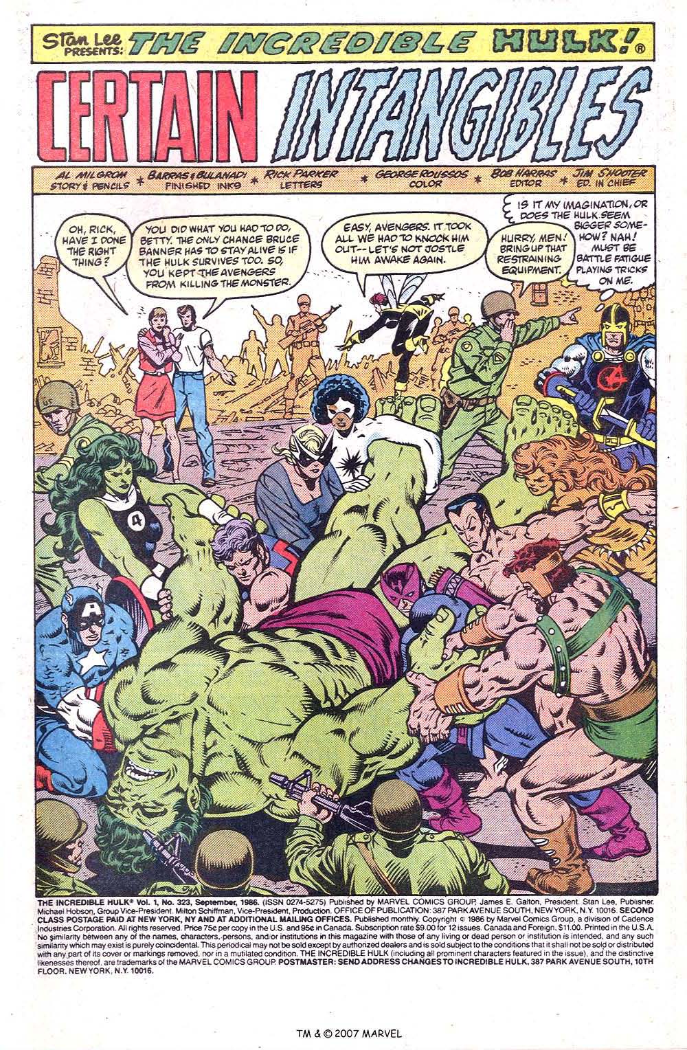 Read online The Incredible Hulk (1968) comic -  Issue #323 - 3