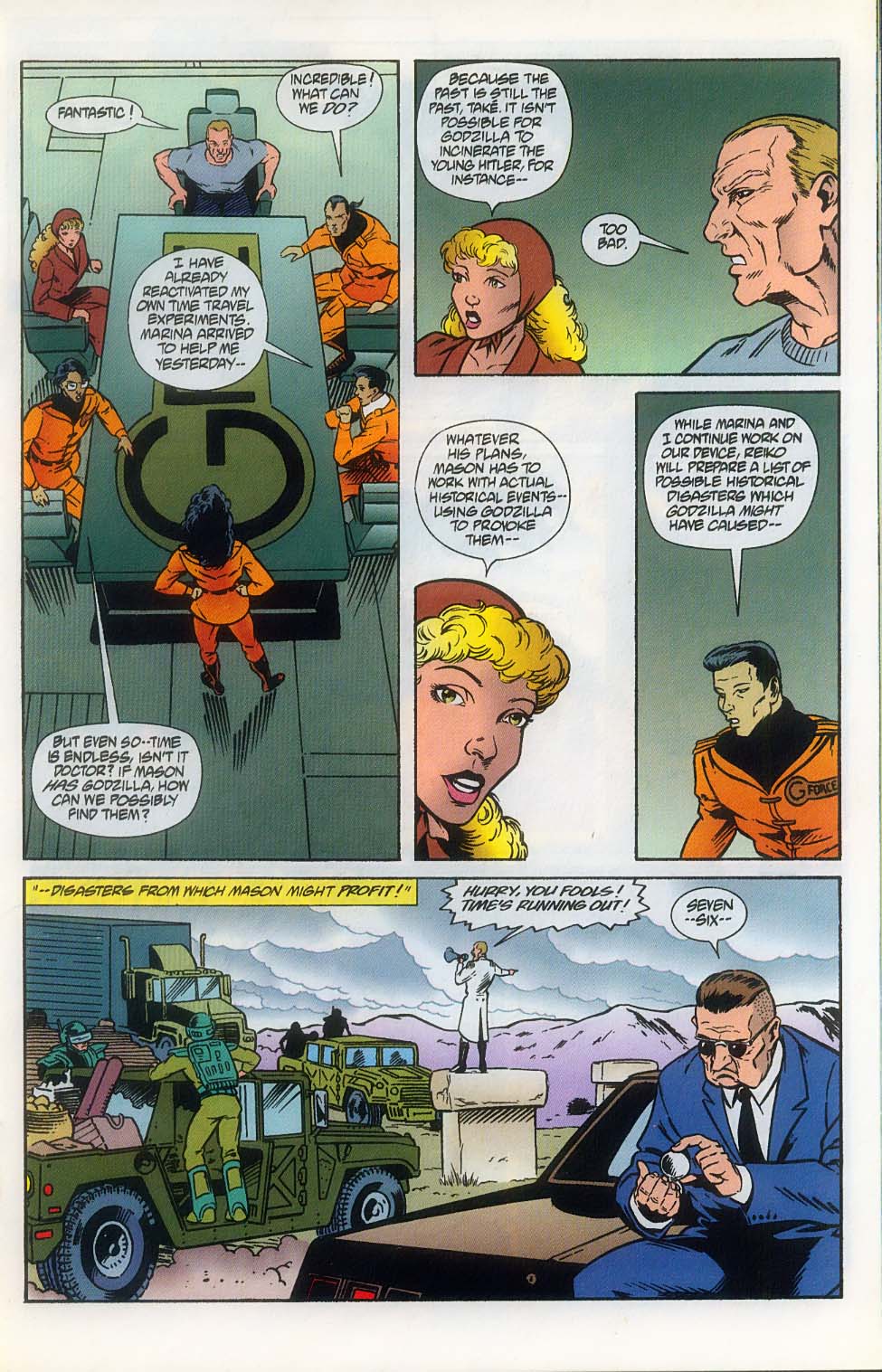Read online Godzilla (1995) comic -  Issue #9 - 20