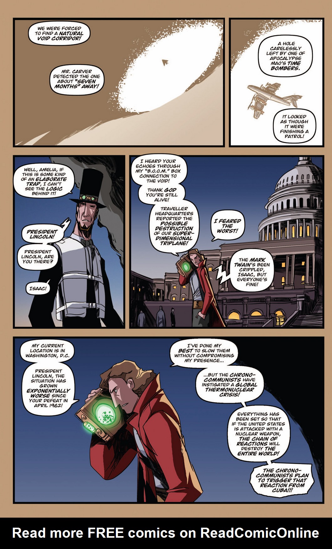 Read online Time Lincoln: Cuba Commander comic -  Issue # Full - 16
