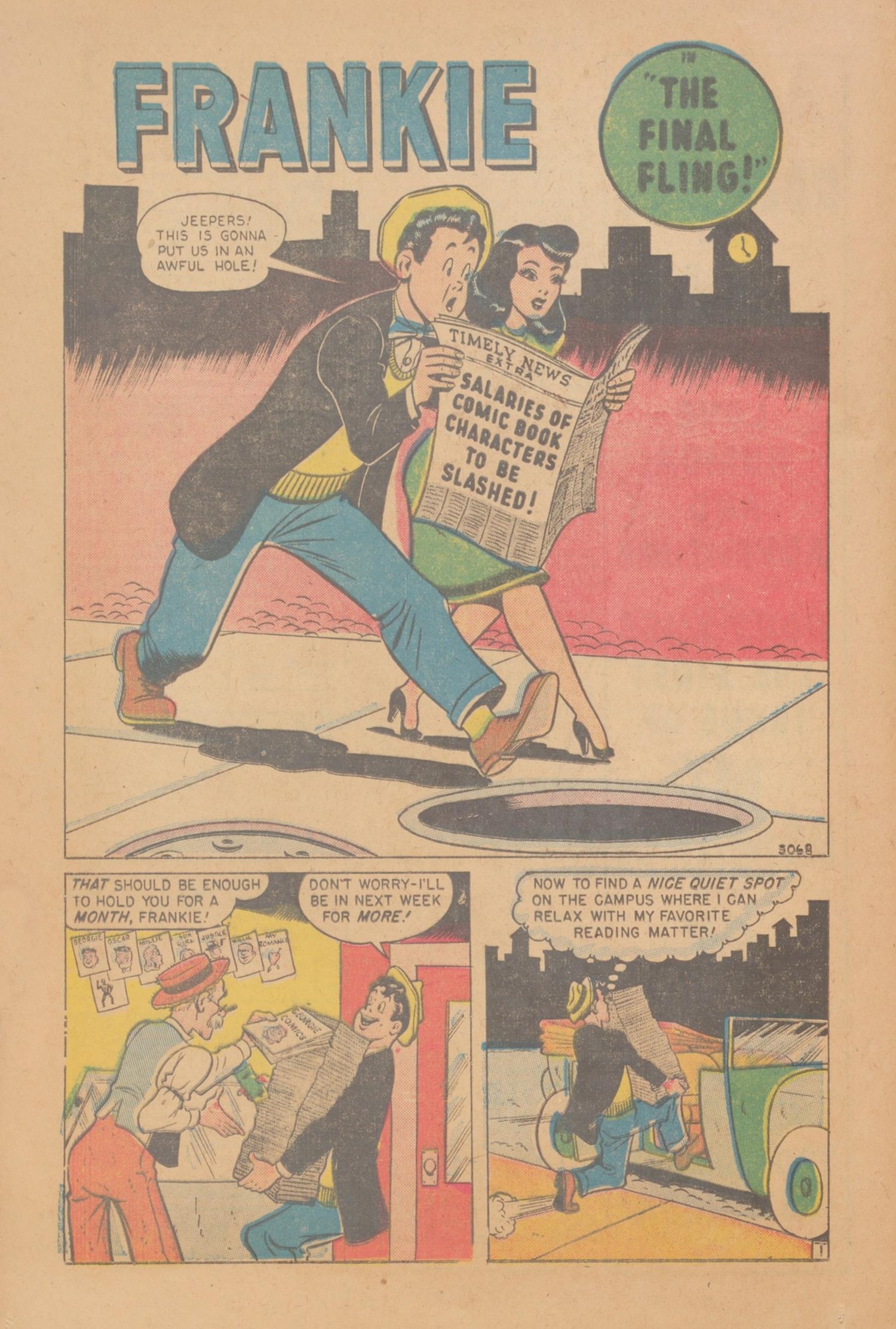 Read online Frankie Comics comic -  Issue #11 - 12