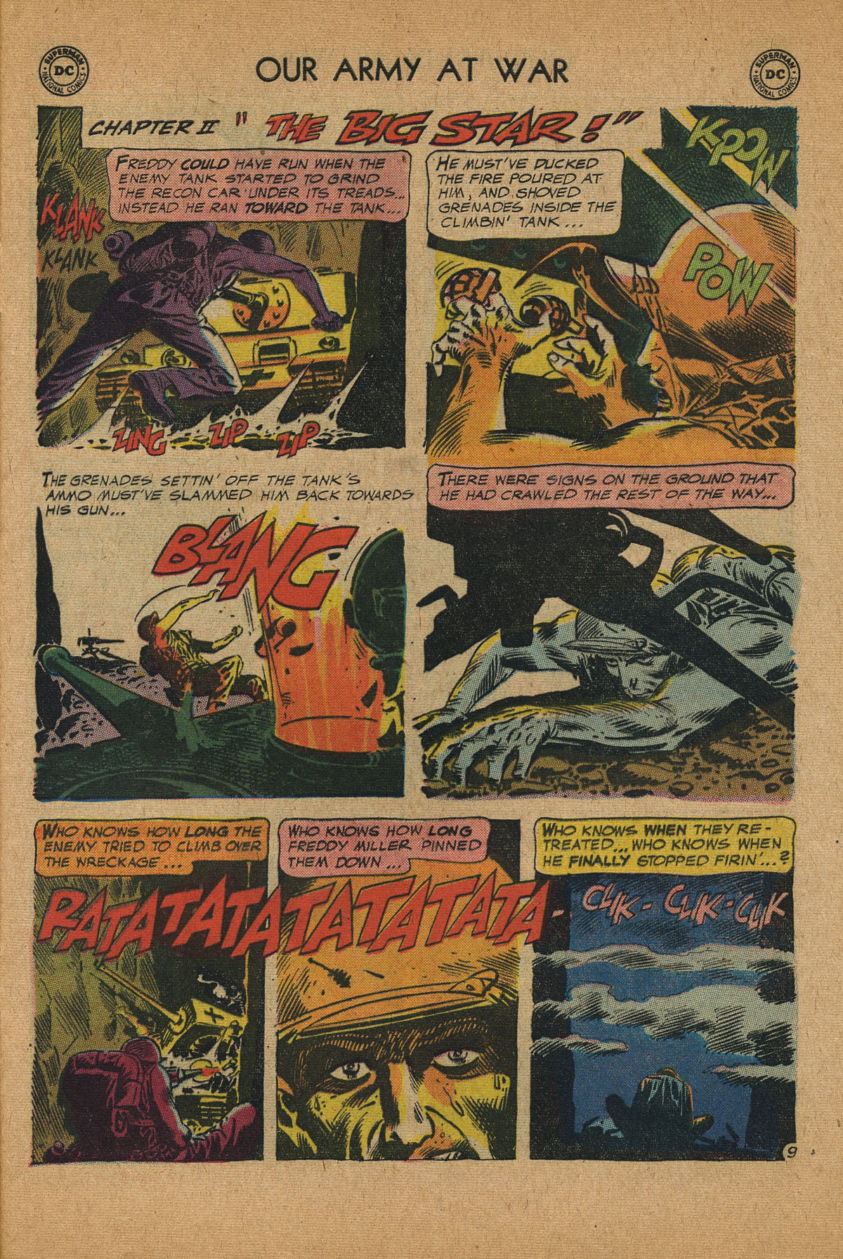 Read online Our Army at War (1952) comic -  Issue #102 - 13