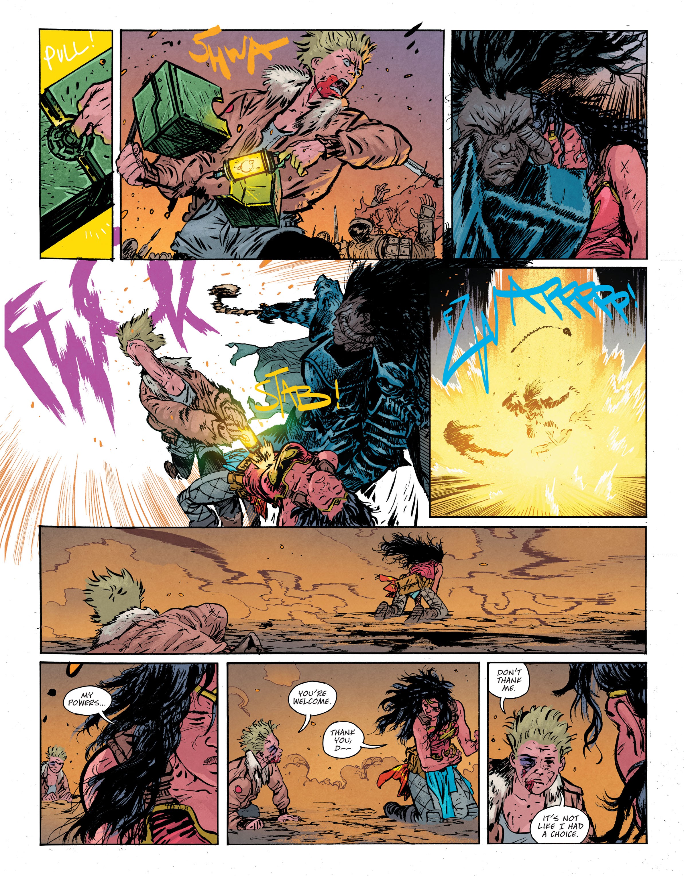 Read online Wonder Woman: Dead Earth comic -  Issue #4 - 27