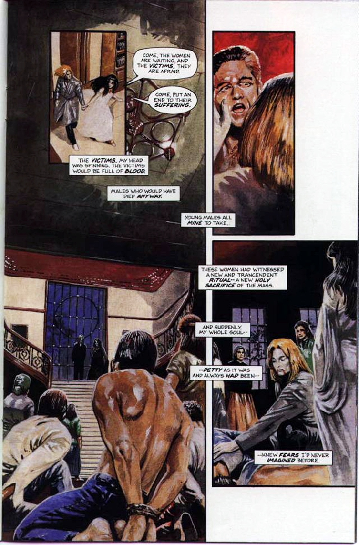 Read online Anne Rice's Queen of the Damned comic -  Issue #10 - 10