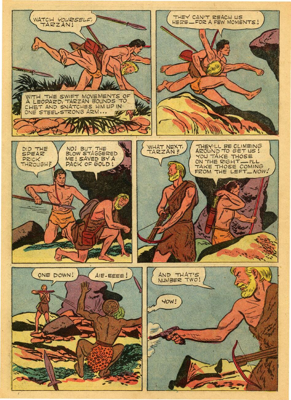 Read online Tarzan (1948) comic -  Issue #63 - 14