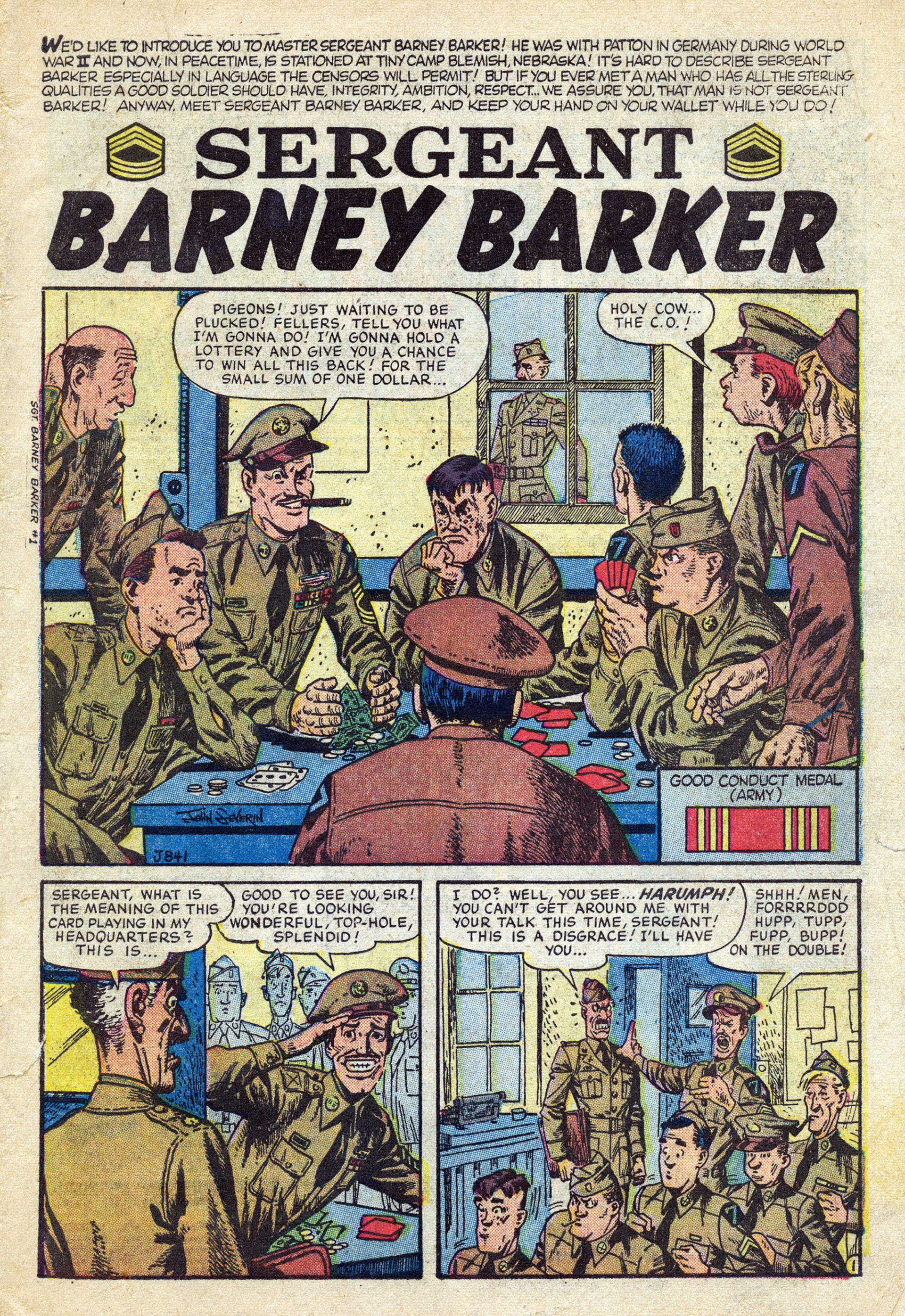 Read online Sergeant Barney Barker comic -  Issue #1 - 3