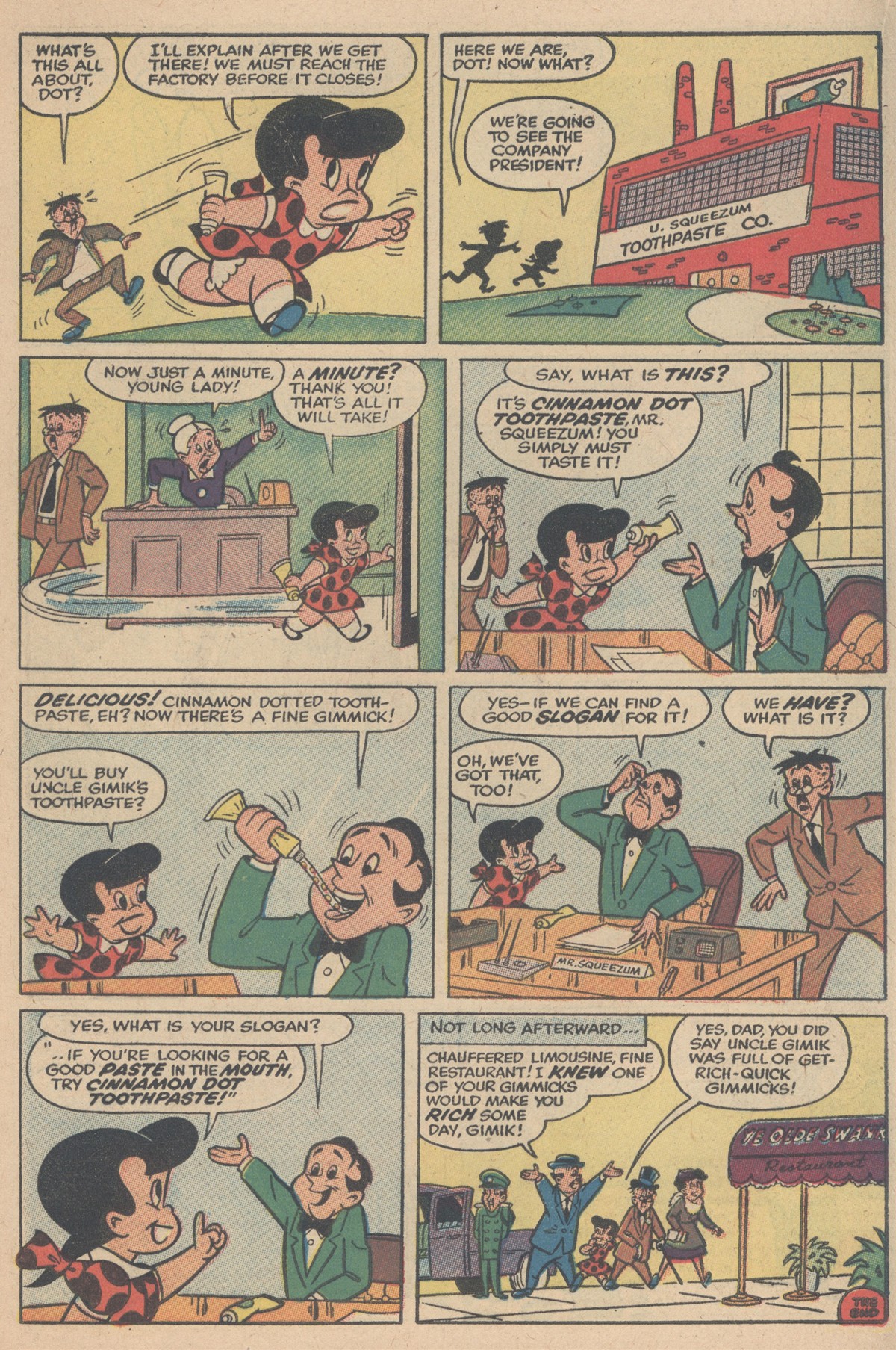 Read online Little Dot (1953) comic -  Issue #52 - 16