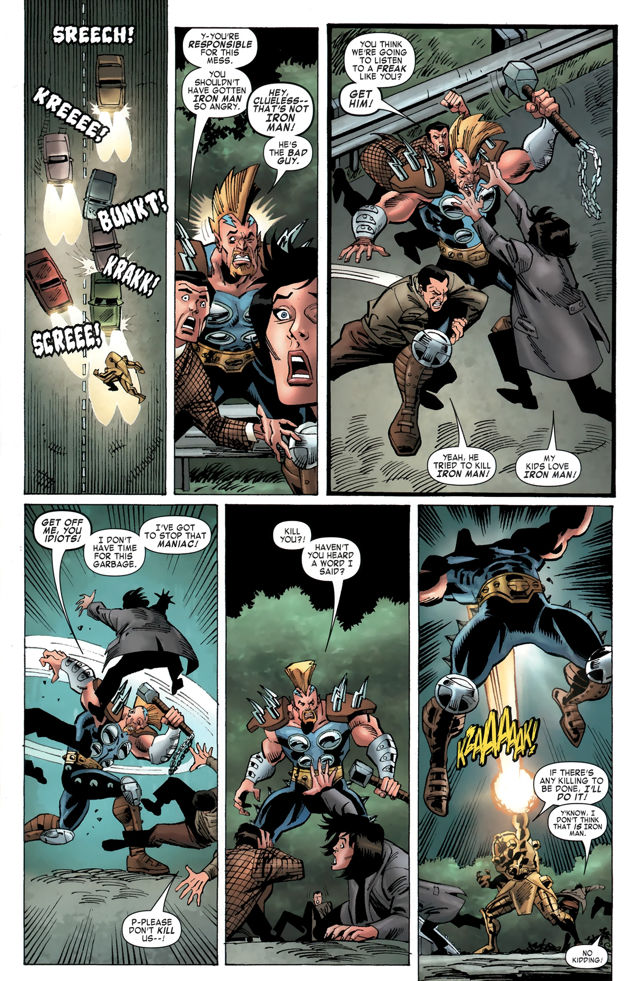 Read online Thunderstrike (2011) comic -  Issue #4 - 10