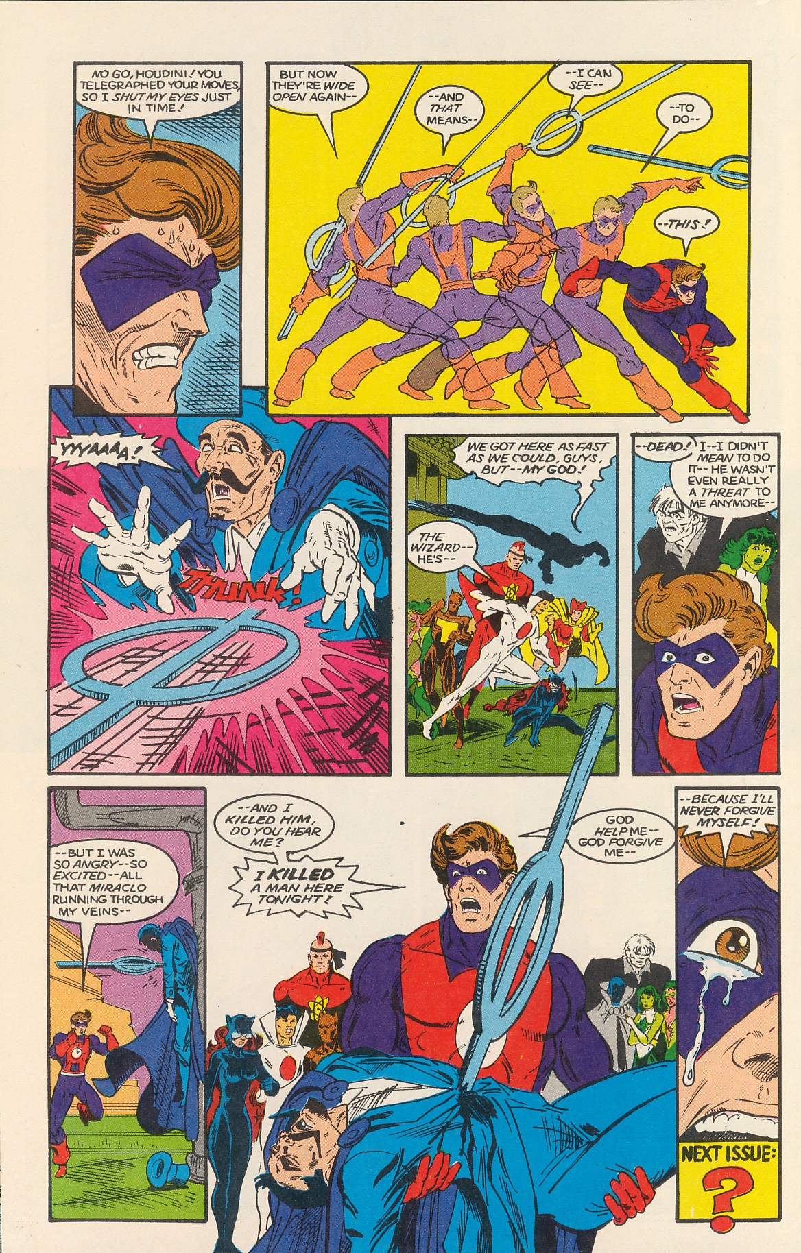 Read online Infinity Inc. (1984) comic -  Issue #36 - 30