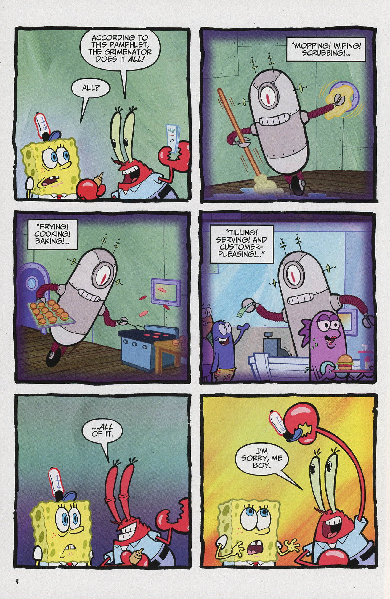 Read online SpongeBob Comics comic -  Issue #4 - 6