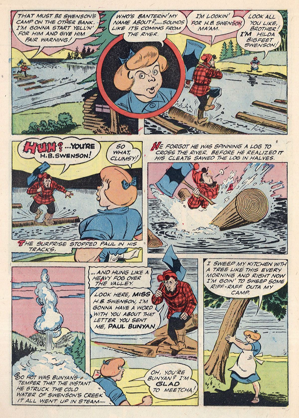 Read online Blondie Comics (1947) comic -  Issue #9 - 21