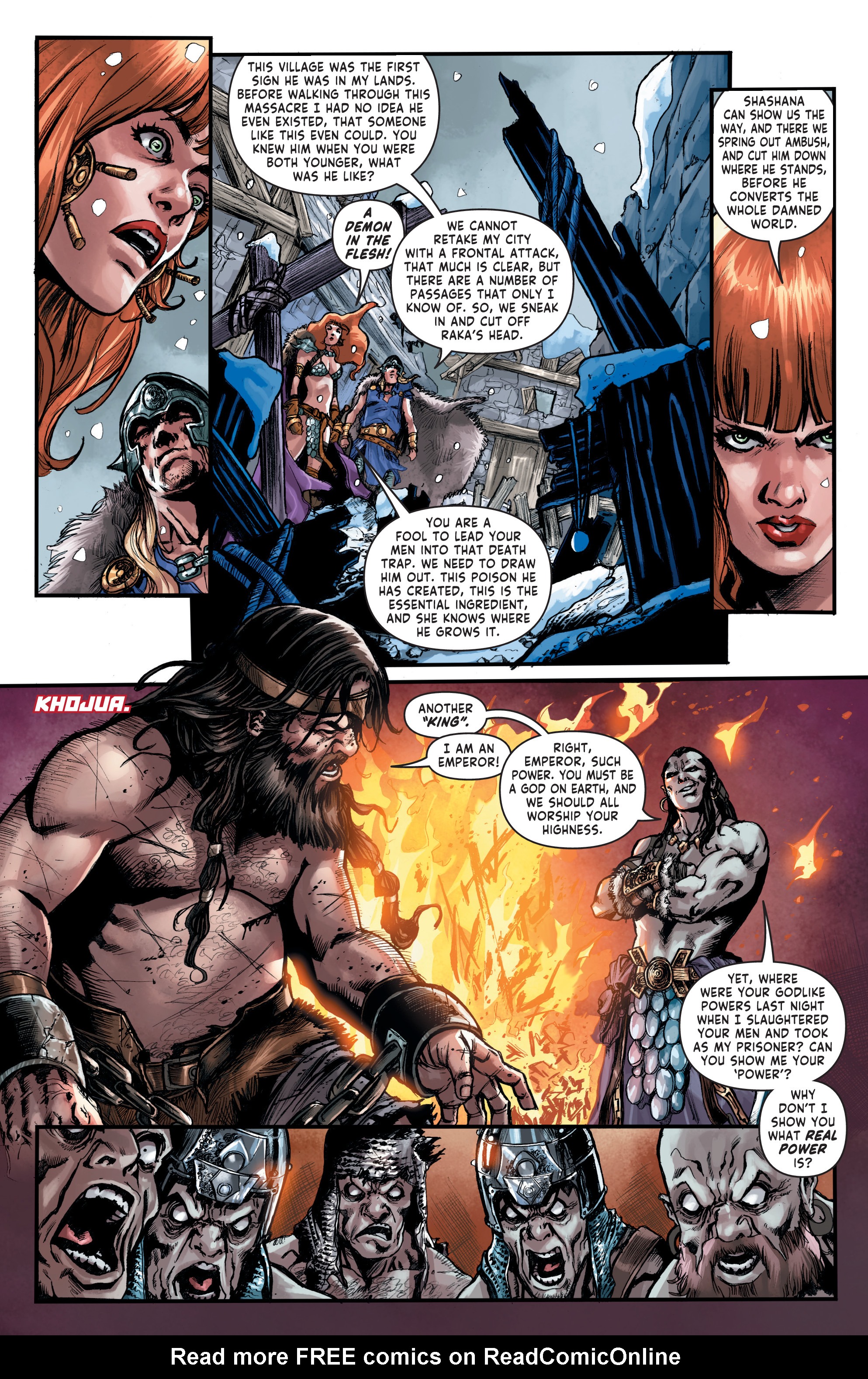 Read online Red Sonja: Birth of the She-Devil comic -  Issue #3 - 21