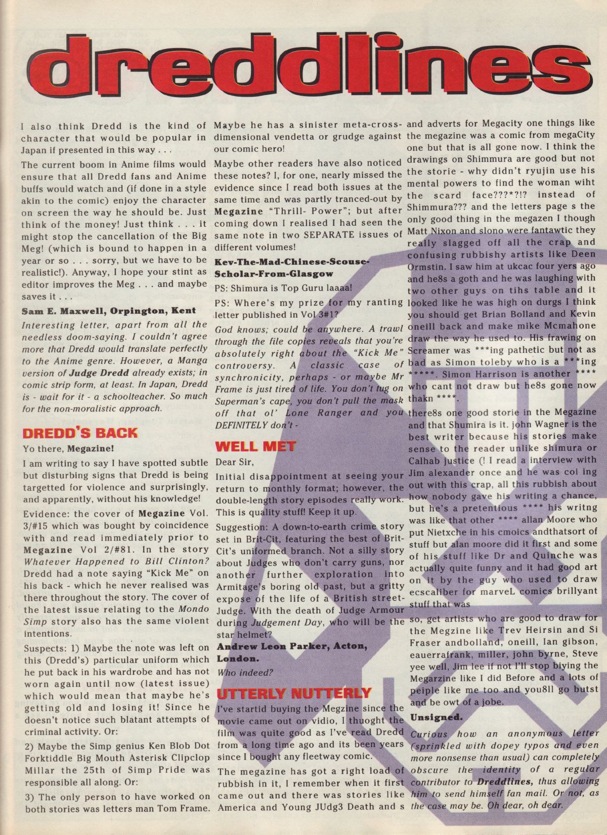 Read online Judge Dredd Megazine (vol. 3) comic -  Issue #18 - 50
