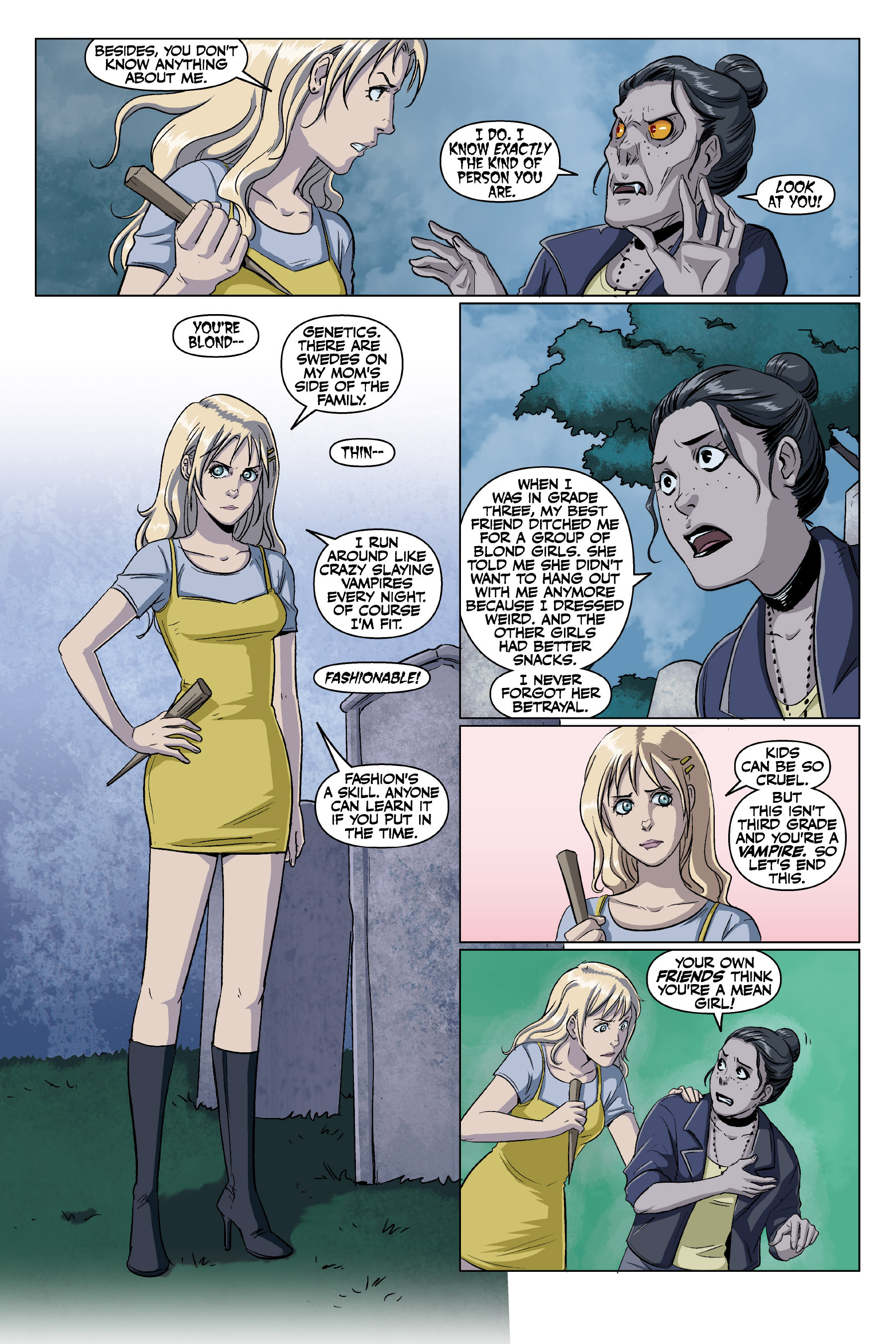 Read online Buffy: The High School Years - Freaks & Geeks comic -  Issue # Full - 41