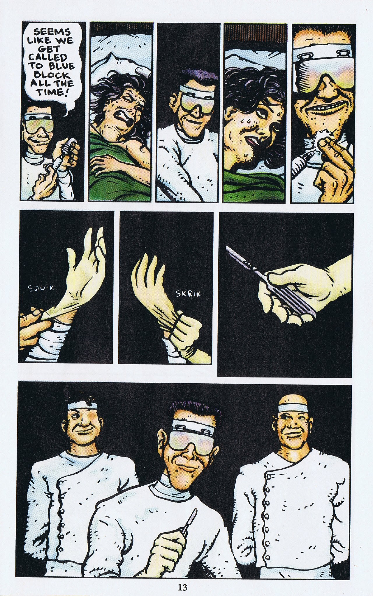 Read online Blue Block comic -  Issue # Full - 15