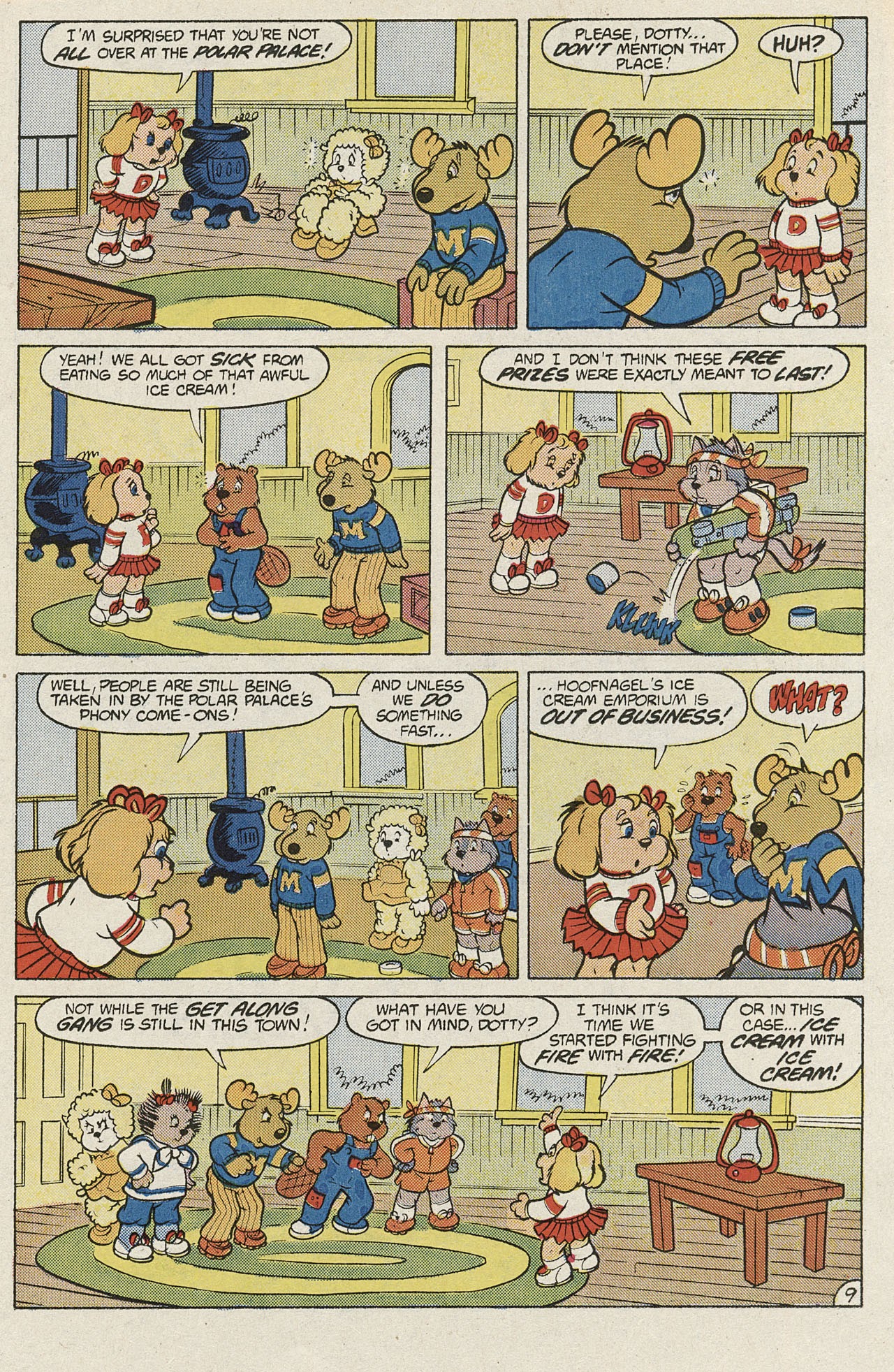 Read online The Get Along Gang comic -  Issue #6 - 13