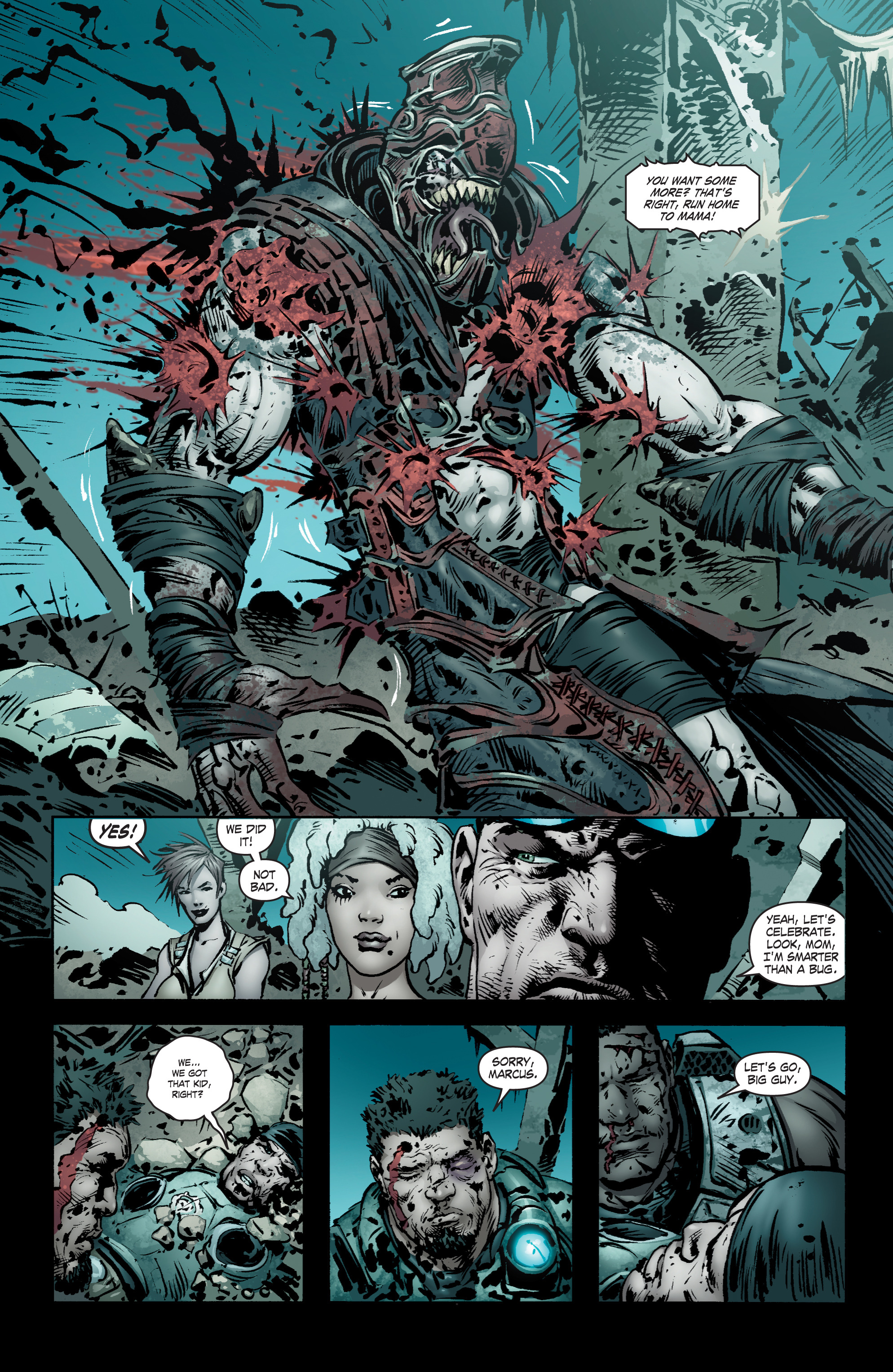 Read online Gears Of War comic -  Issue #12 - 21