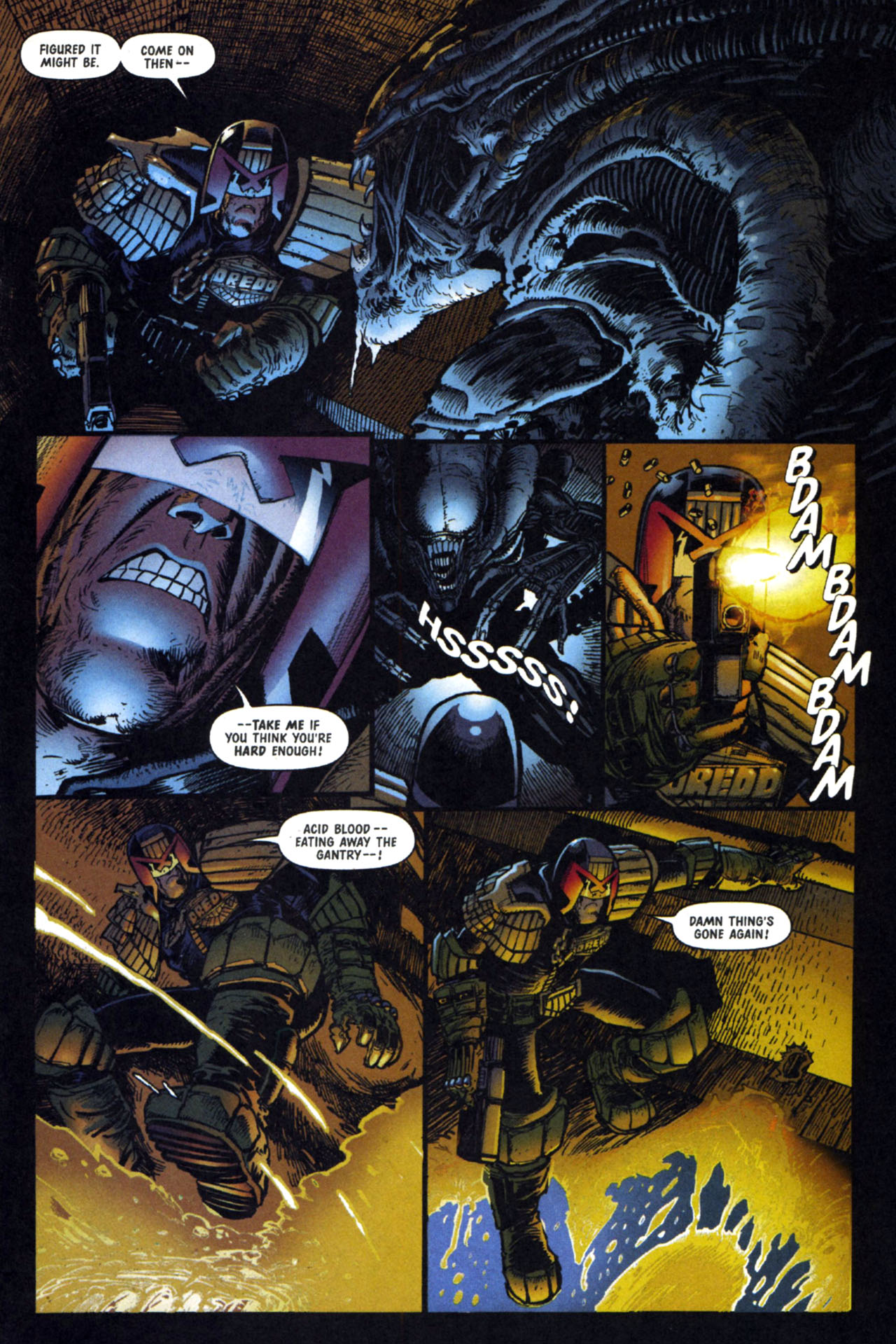 Read online Judge Dredd Vs. Aliens:  Incubus comic -  Issue #1 - 27