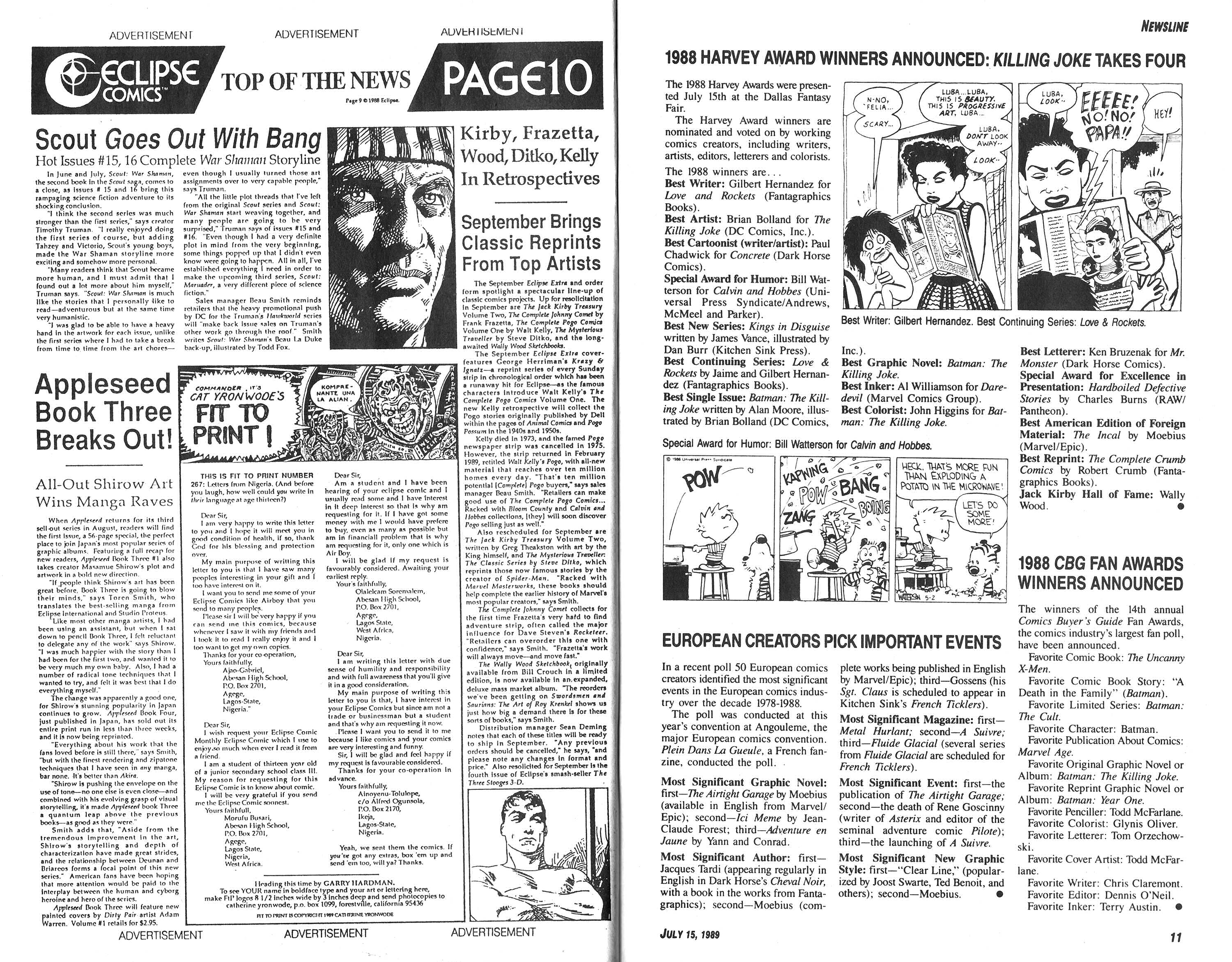 Read online Amazing Heroes comic -  Issue #169 - 6