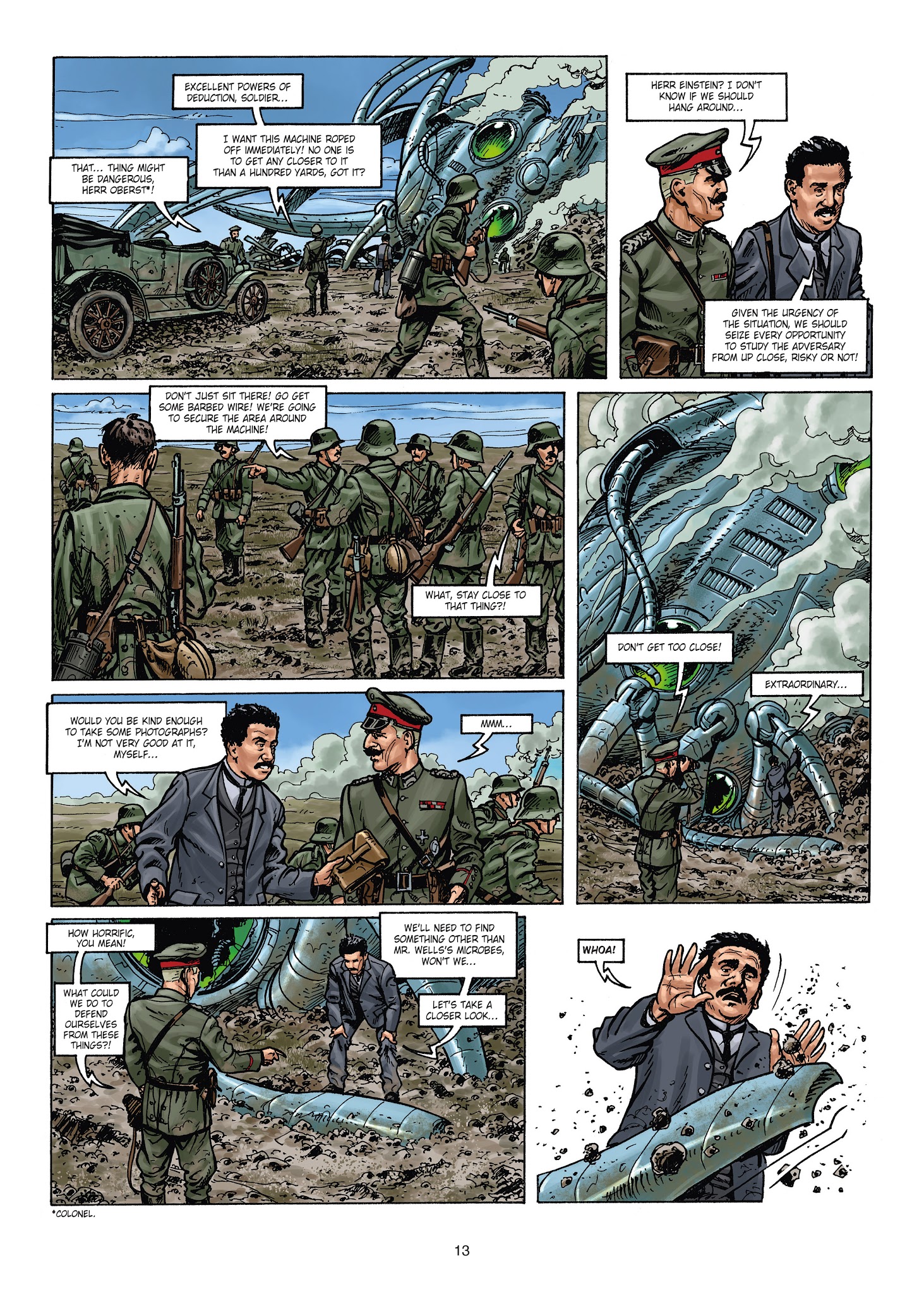 Read online War of the World War One Vol. 2: Martian Terror comic -  Issue # Full - 13