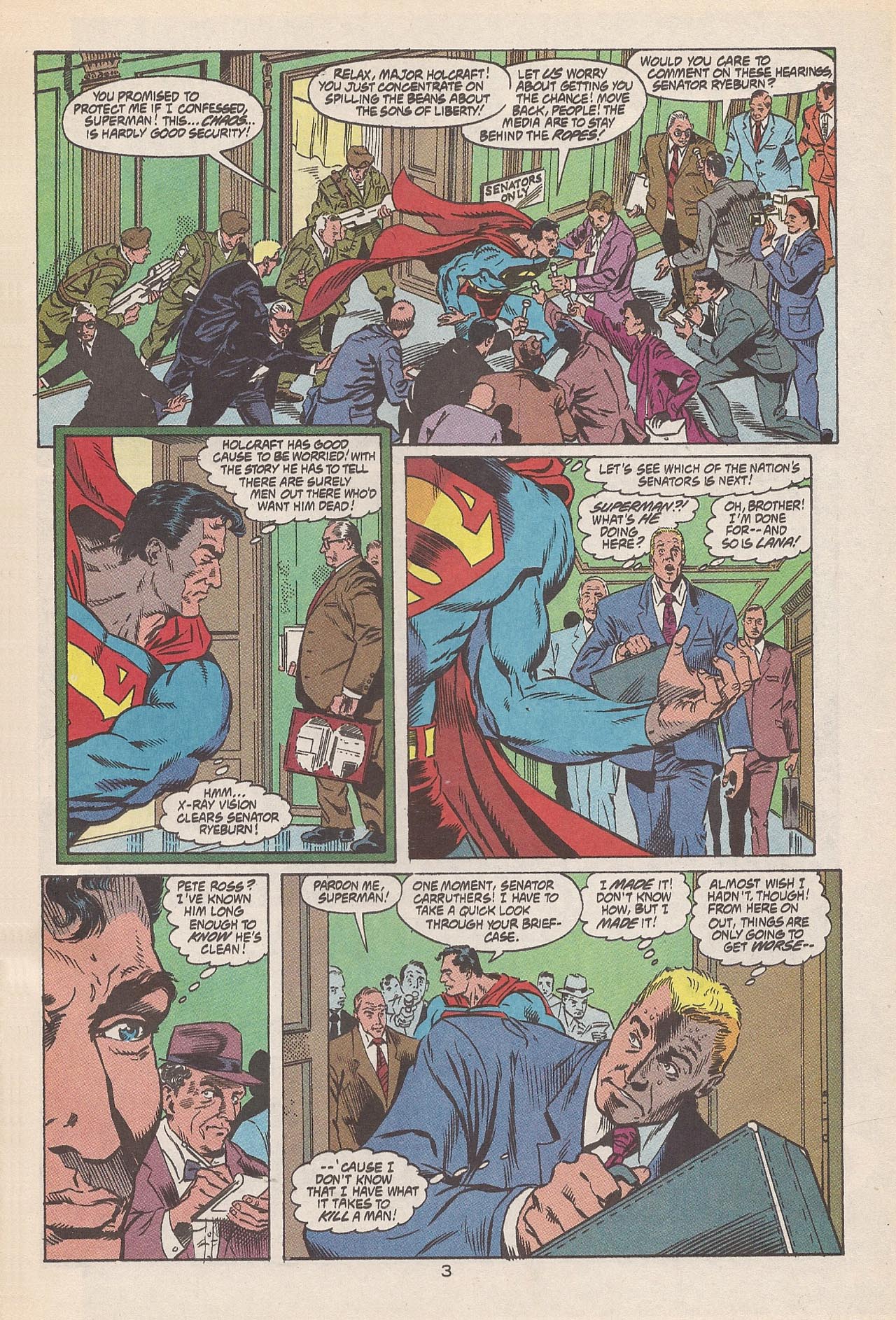 Read online Superman (1987) comic -  Issue #69 - 5