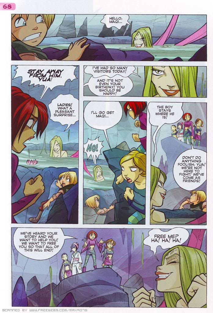 Read online W.i.t.c.h. comic -  Issue #31 - 46