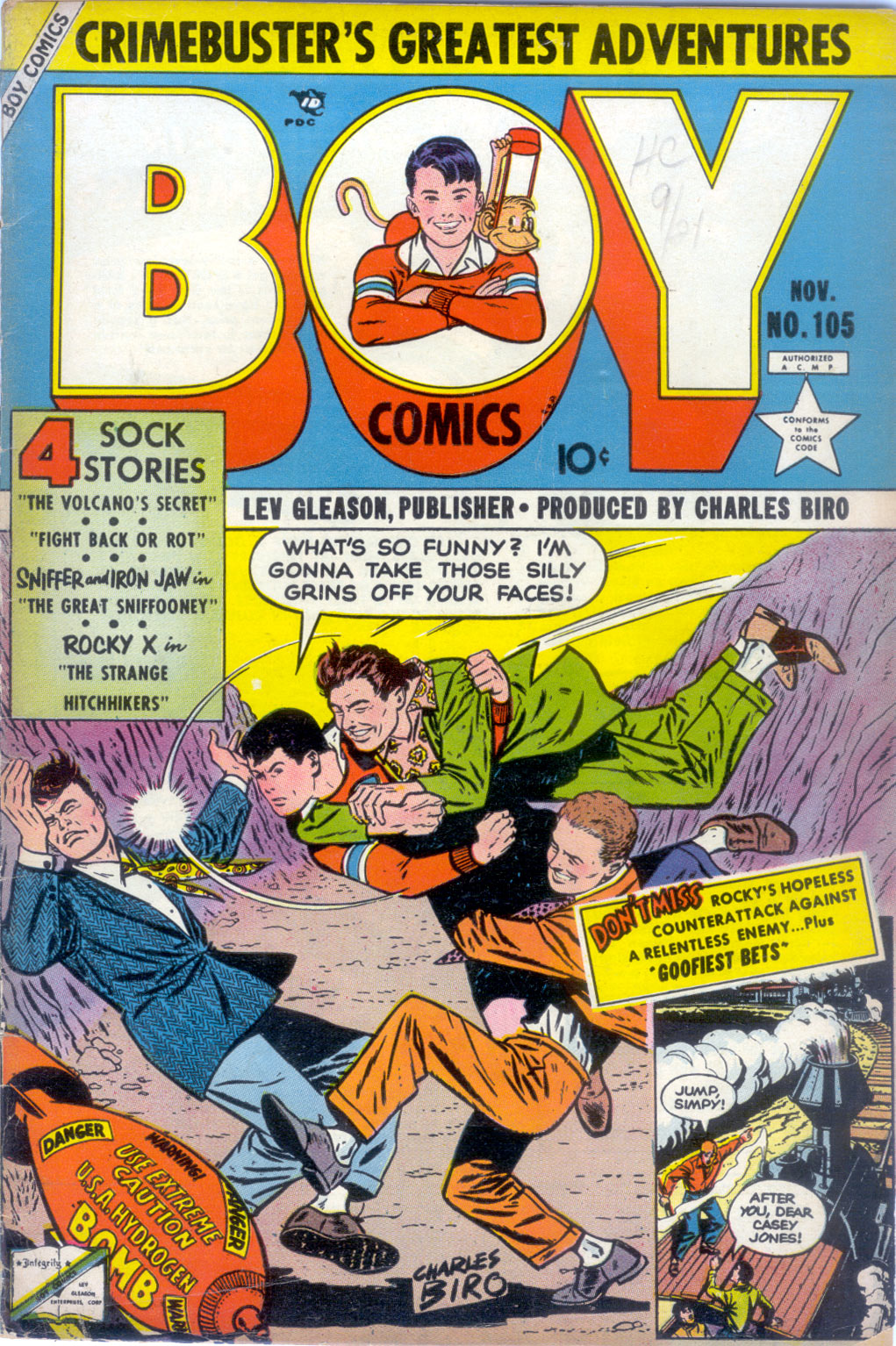 Read online Boy Comics comic -  Issue #105 - 1