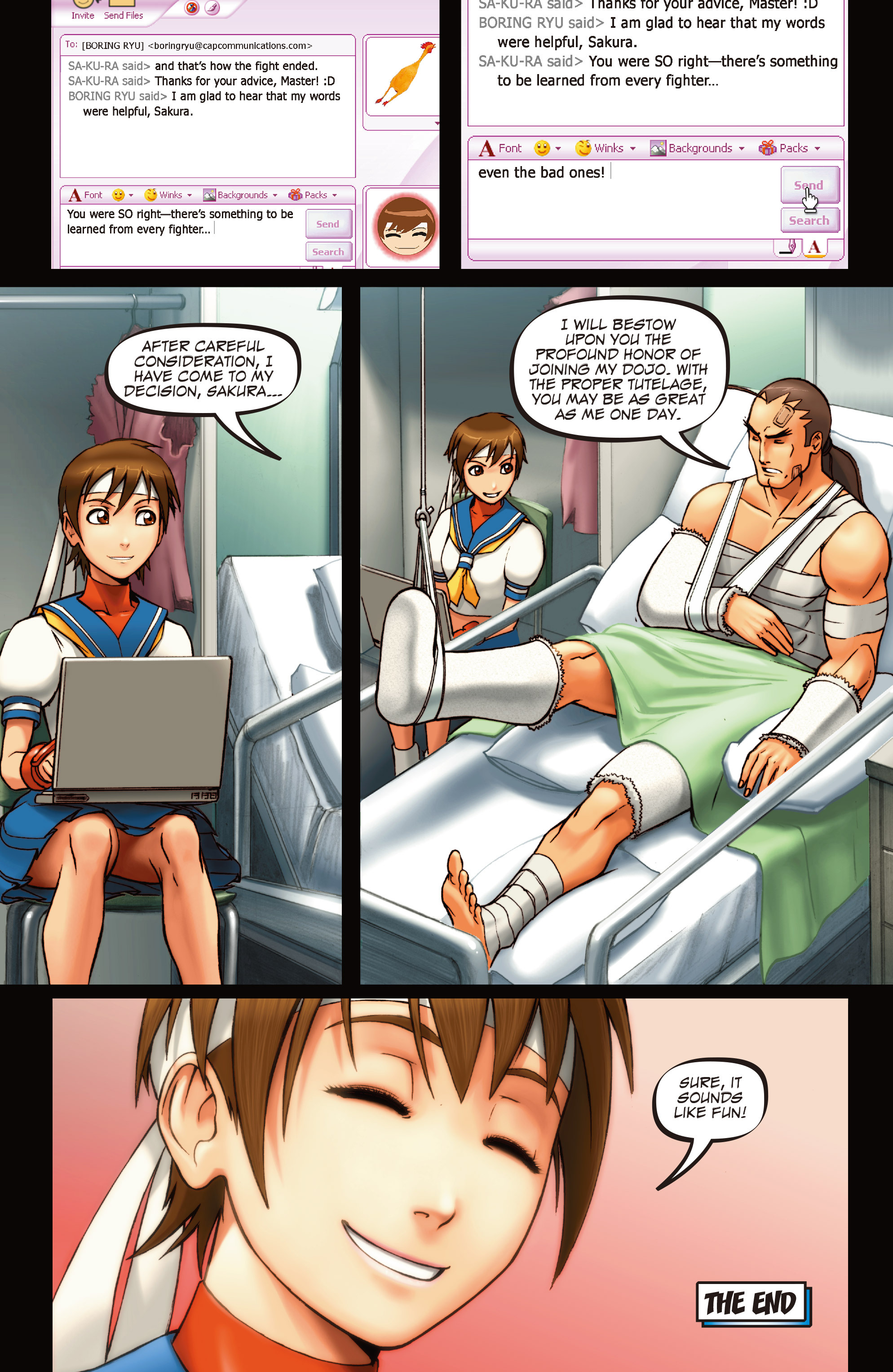 Read online Street Fighter Legends: Sakura comic -  Issue #4 - 25