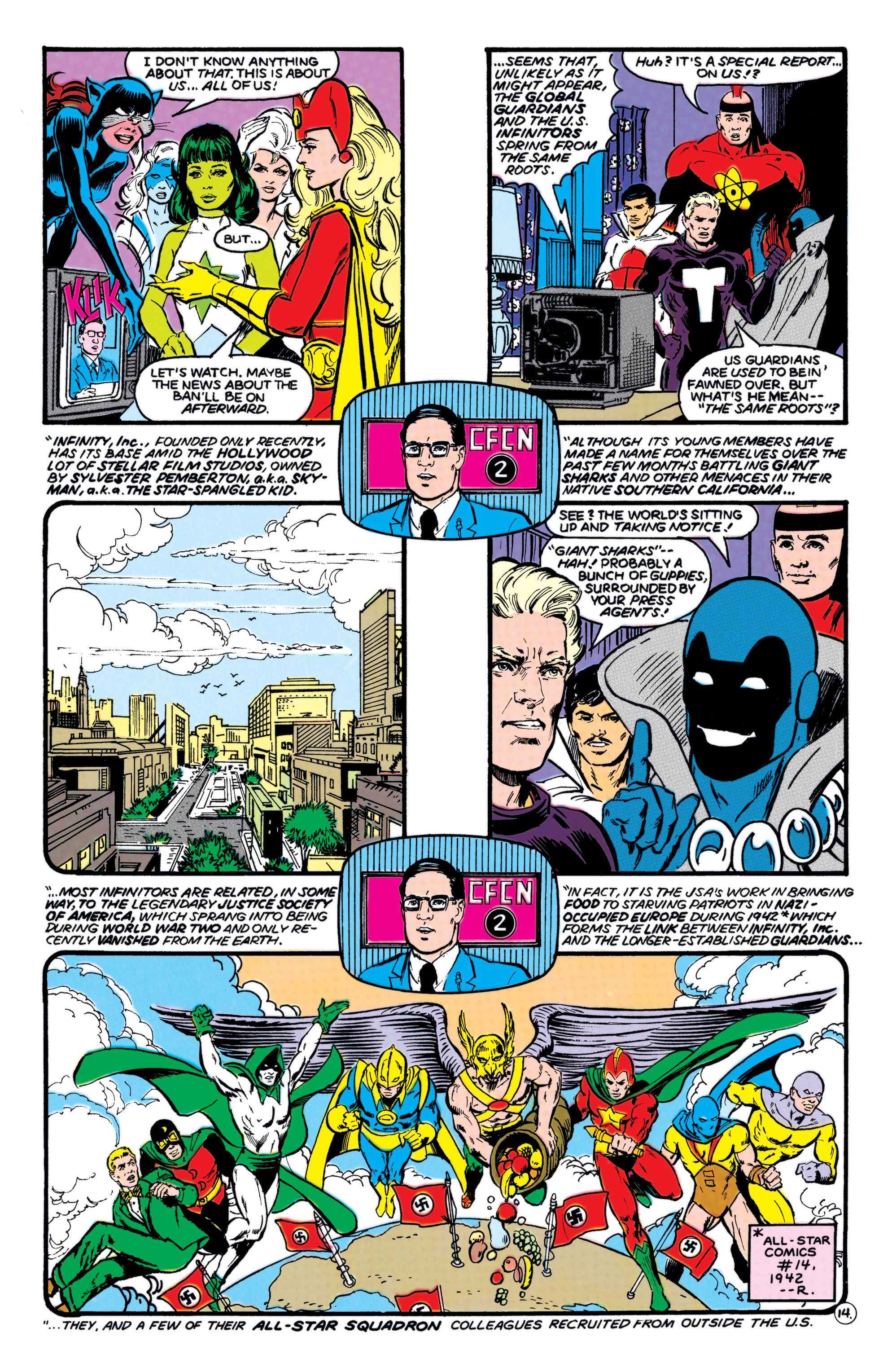 Read online Infinity Inc. (1984) comic -  Issue #34 - 15