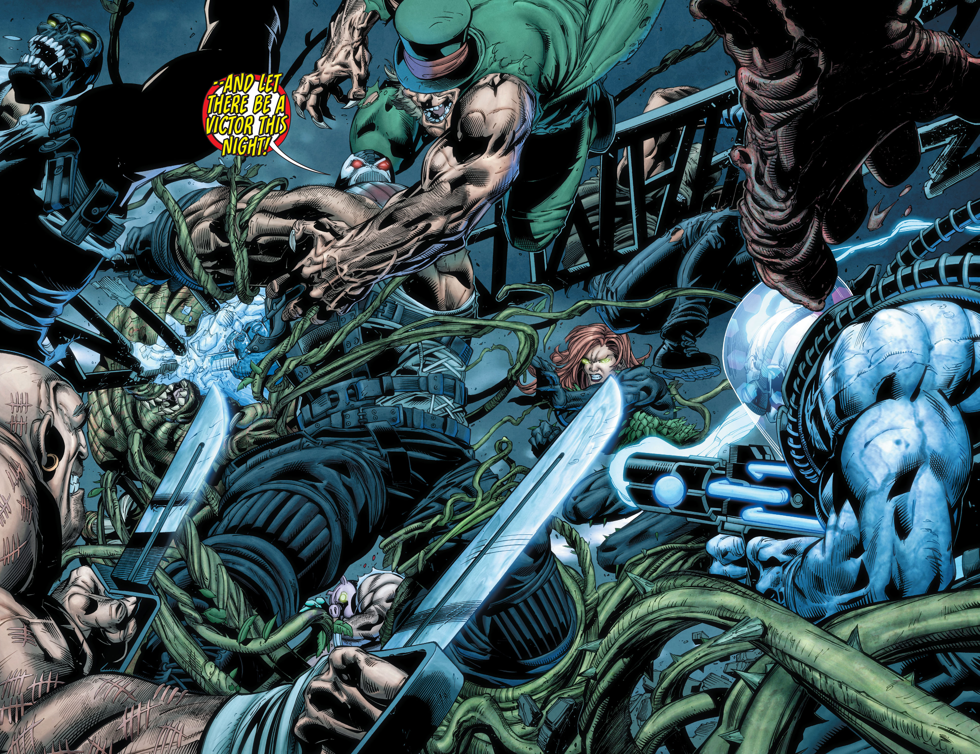 Read online Forever Evil: Arkham War comic -  Issue #6 - 13