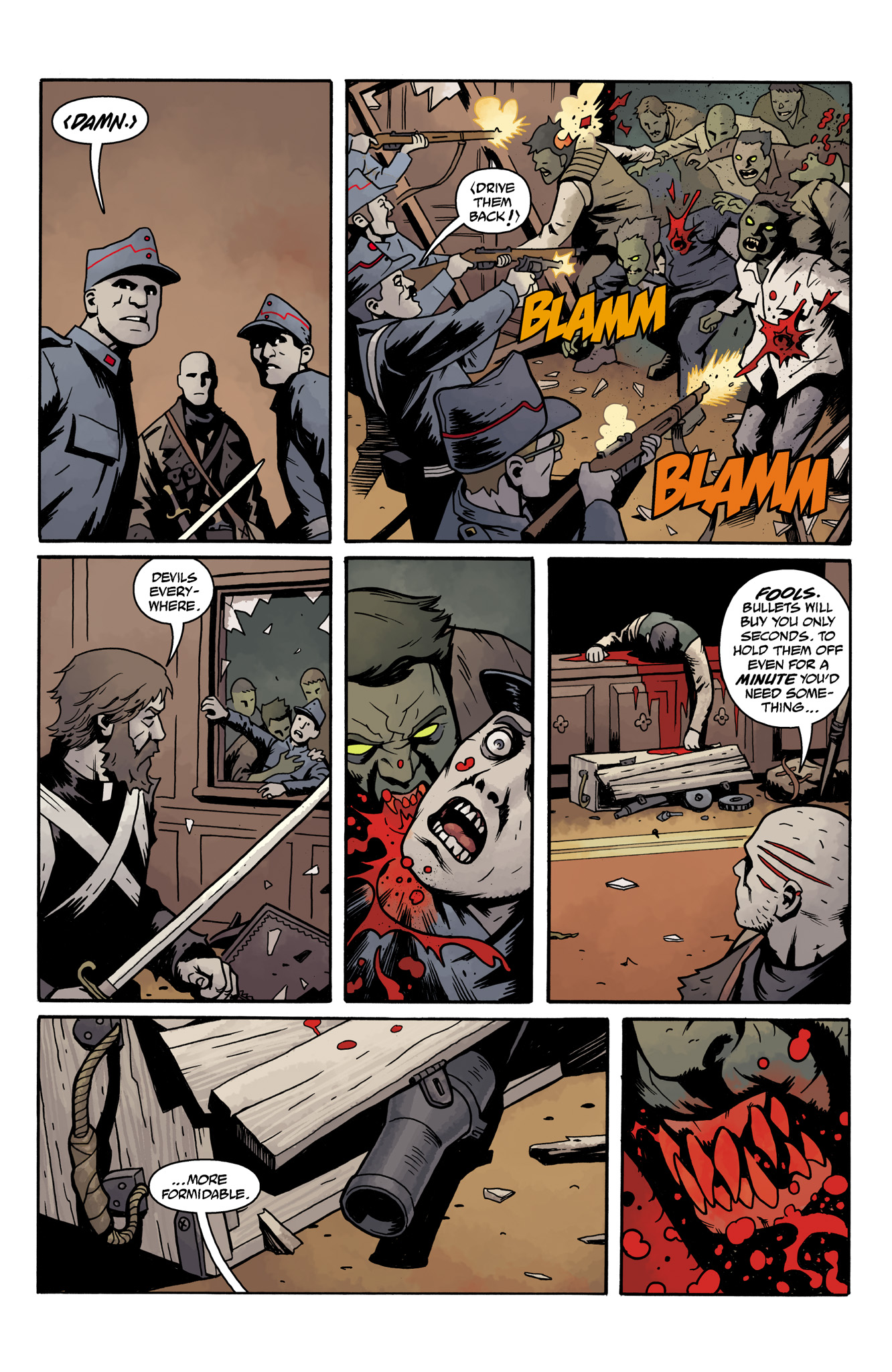 Read online Baltimore: The Infernal Train comic -  Issue #2 - 12