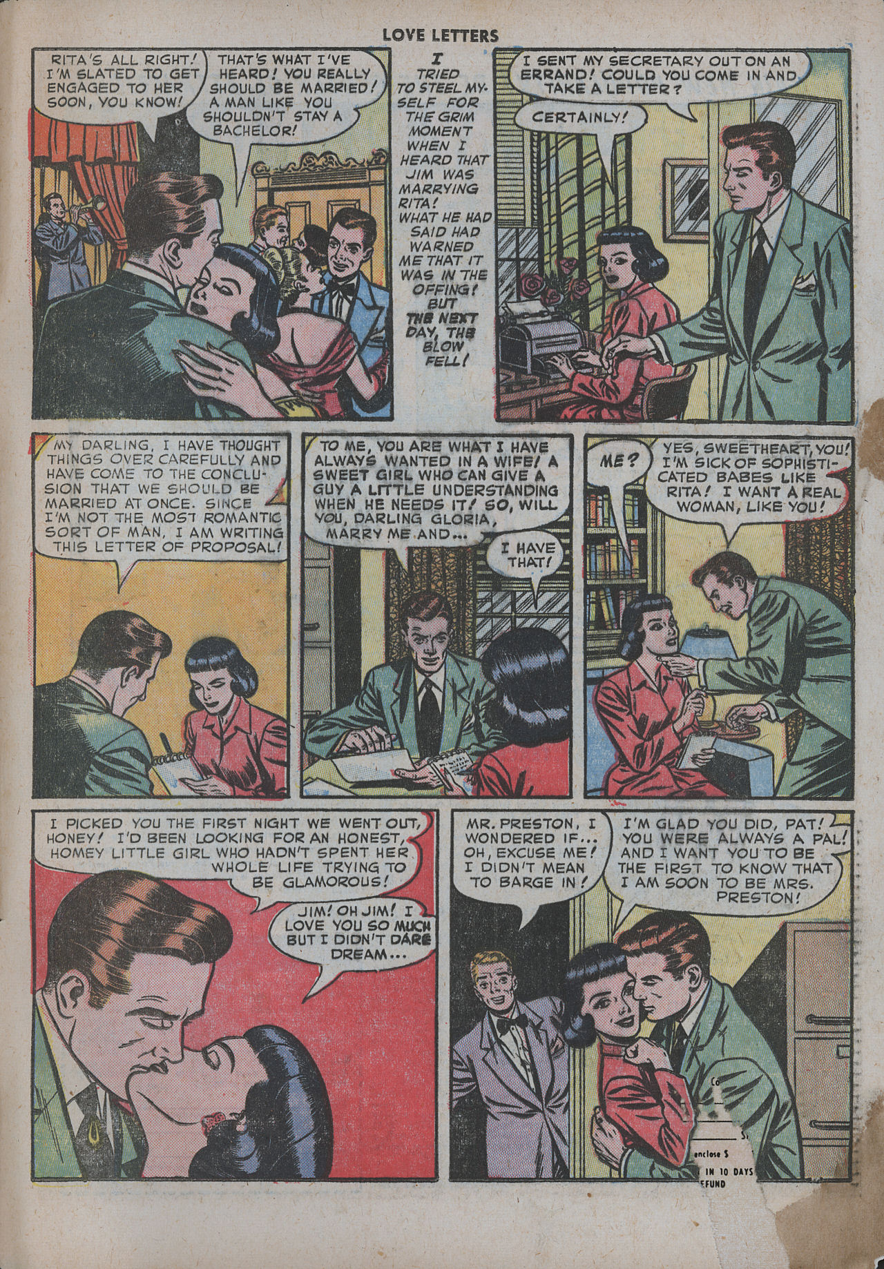 Read online Love Letters comic -  Issue #19 - 33