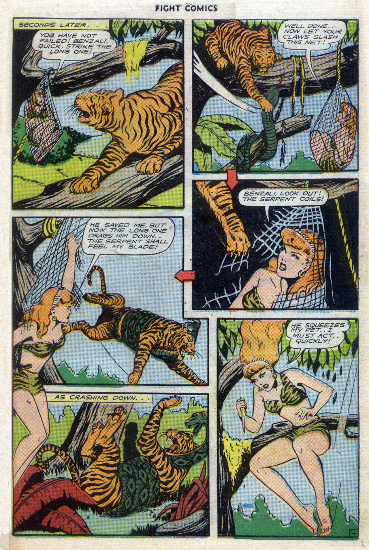 Read online Fight Comics comic -  Issue #42 - 27