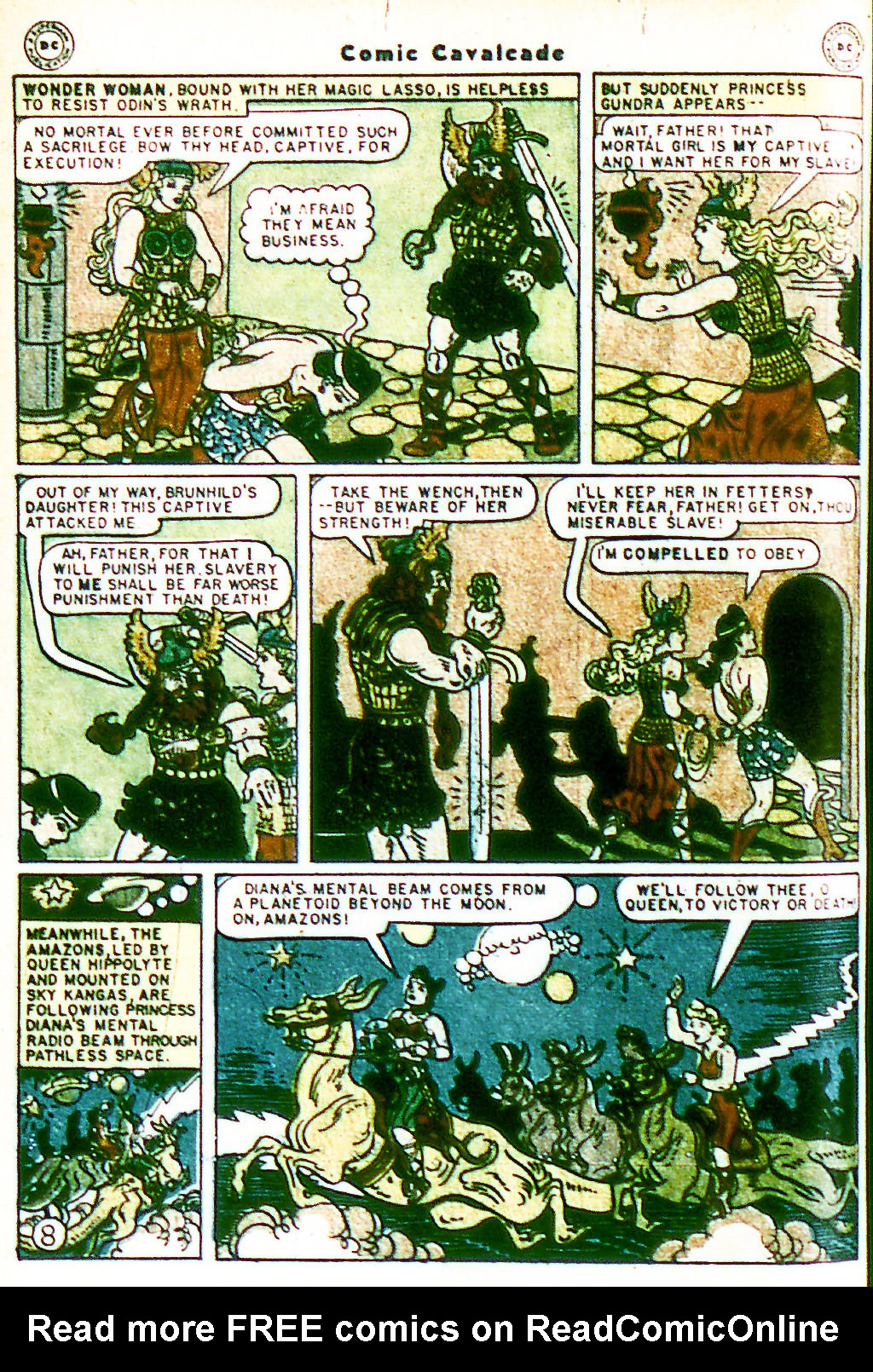 Read online Comic Cavalcade comic -  Issue #17 - 11