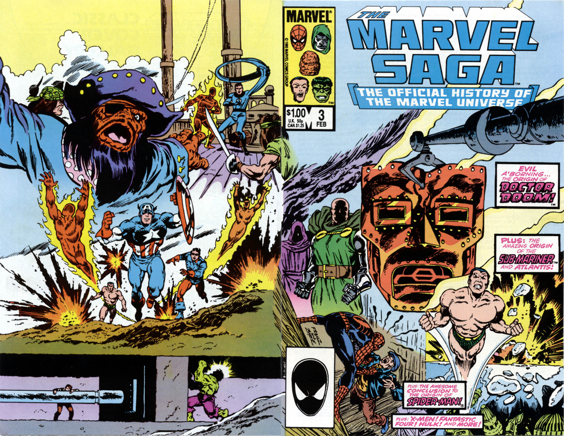 Read online Marvel Saga: The Official History of the Marvel Universe comic -  Issue #3 - 1