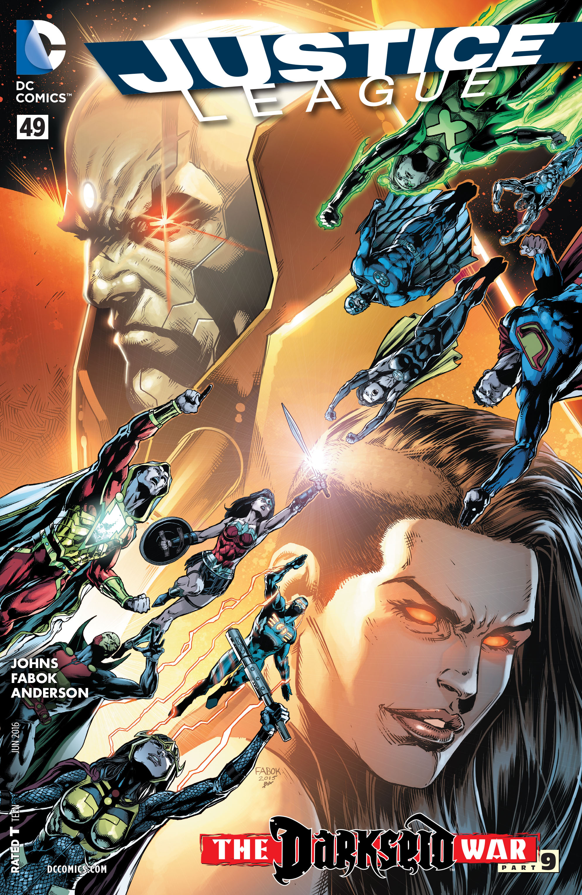 Read online Justice League (2011) comic -  Issue #49 - 1