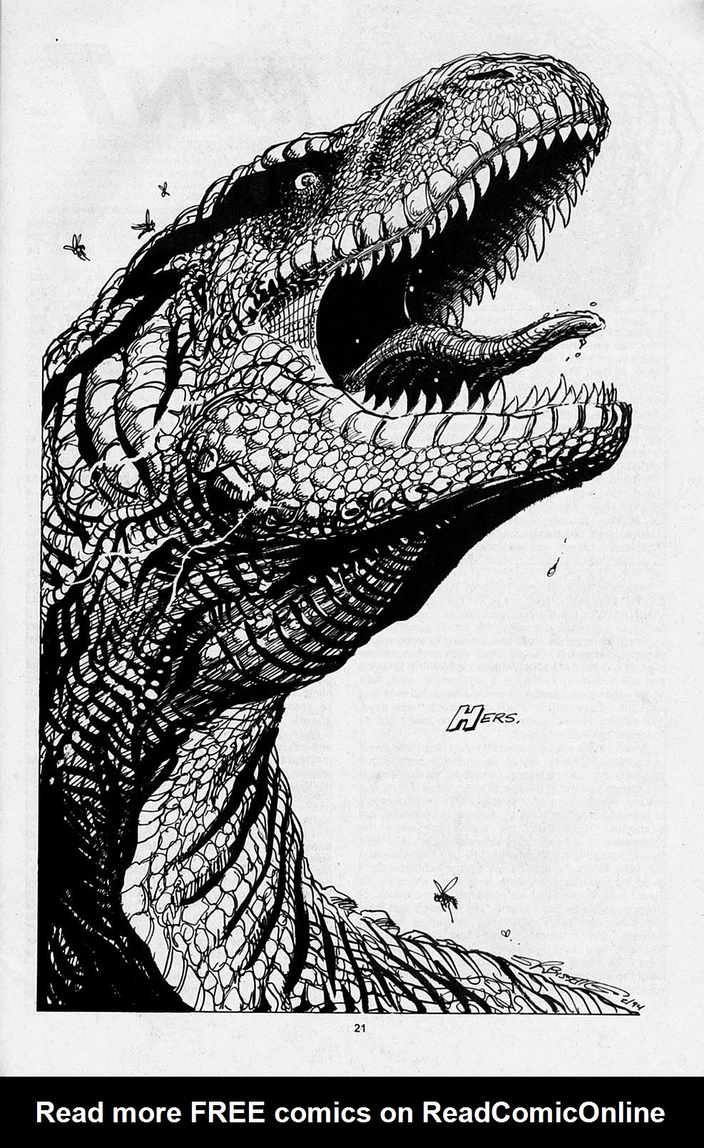 Read online S.R. Bissette's Tyrant comic -  Issue #1 - 23