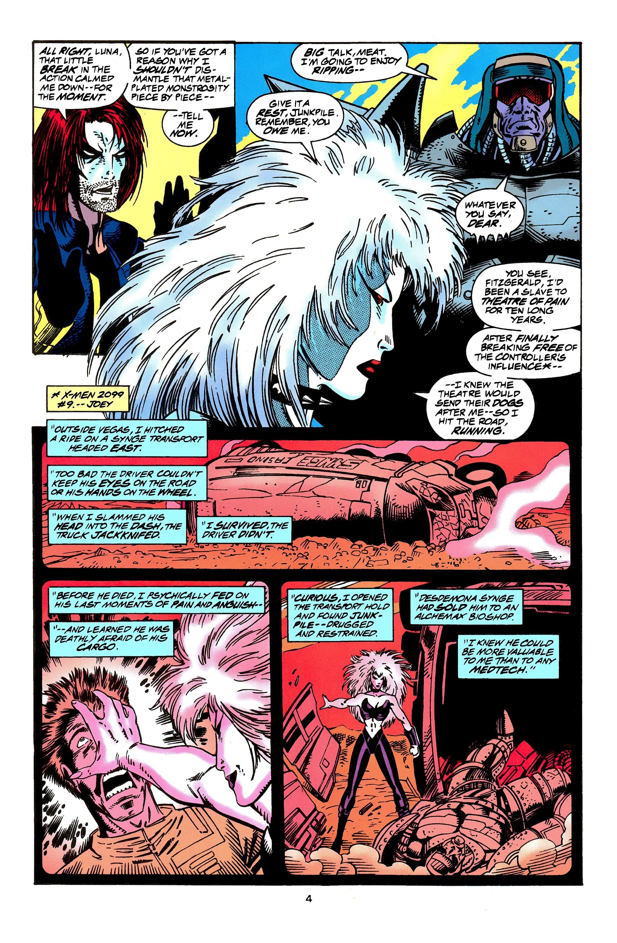Read online X-Men 2099 comic -  Issue #12 - 5