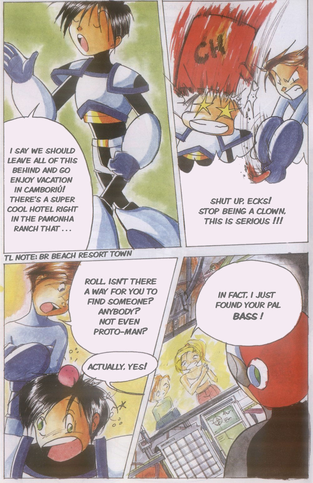 Read online Novas Aventuras de Megaman comic -  Issue #7 - 8