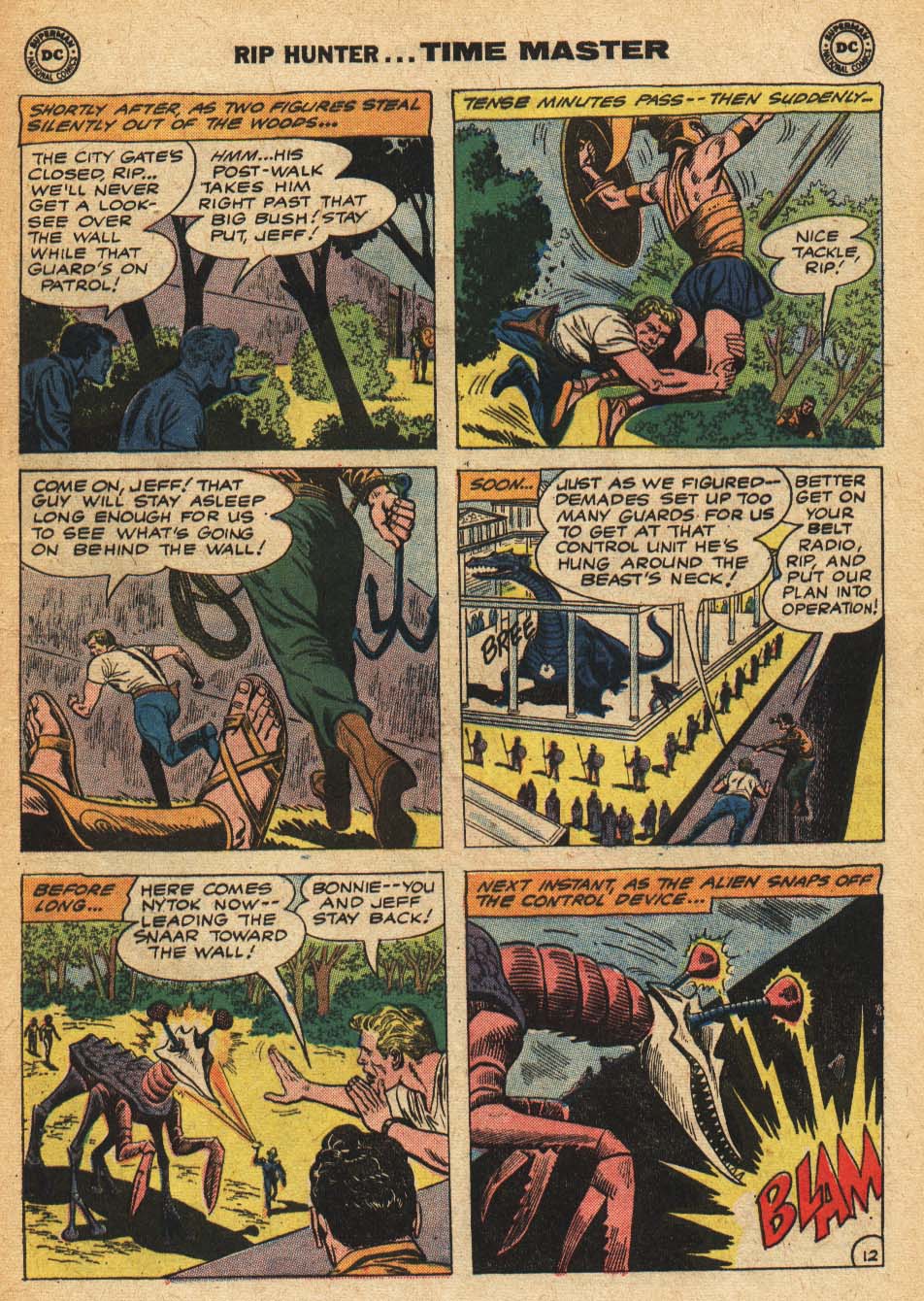 Read online Rip Hunter...Time Master comic -  Issue #2 - 16