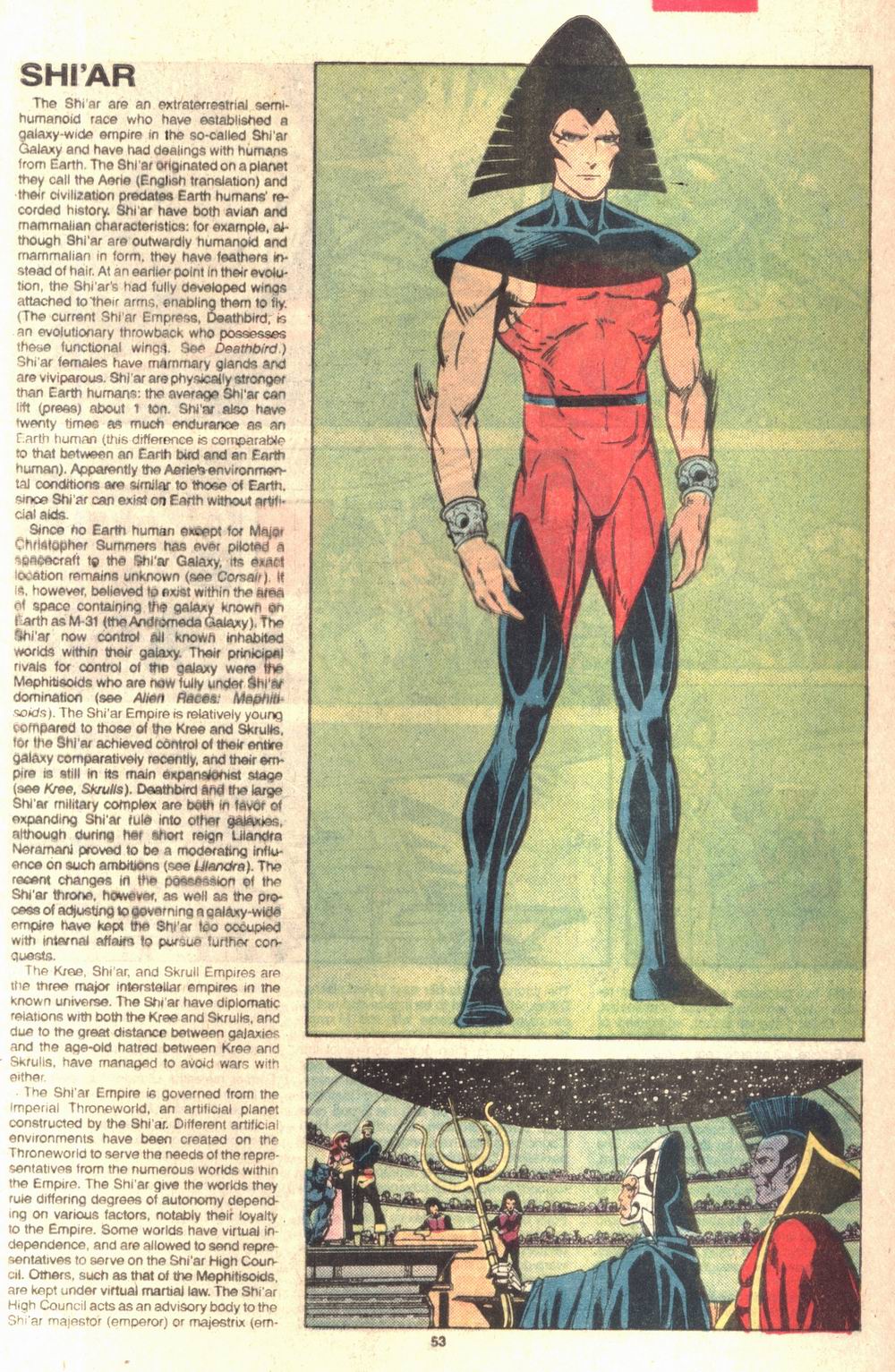 Read online The Official Handbook of the Marvel Universe Deluxe Edition comic -  Issue #11 - 55