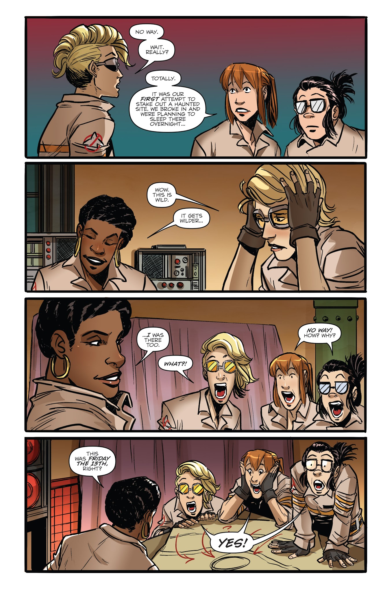Read online Ghostbusters: Answer the Call comic -  Issue #4 - 12
