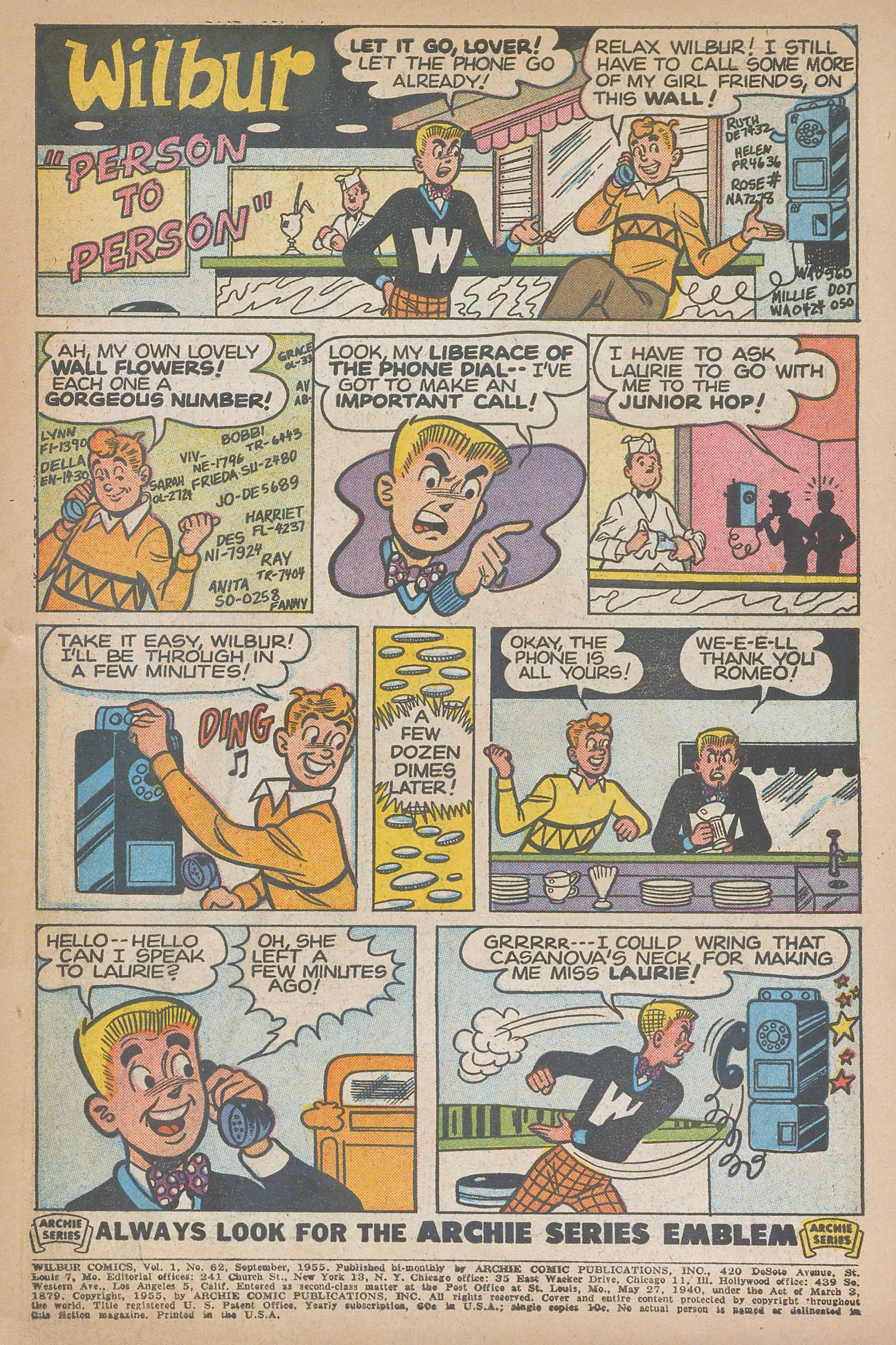 Read online Wilbur Comics comic -  Issue #62 - 3