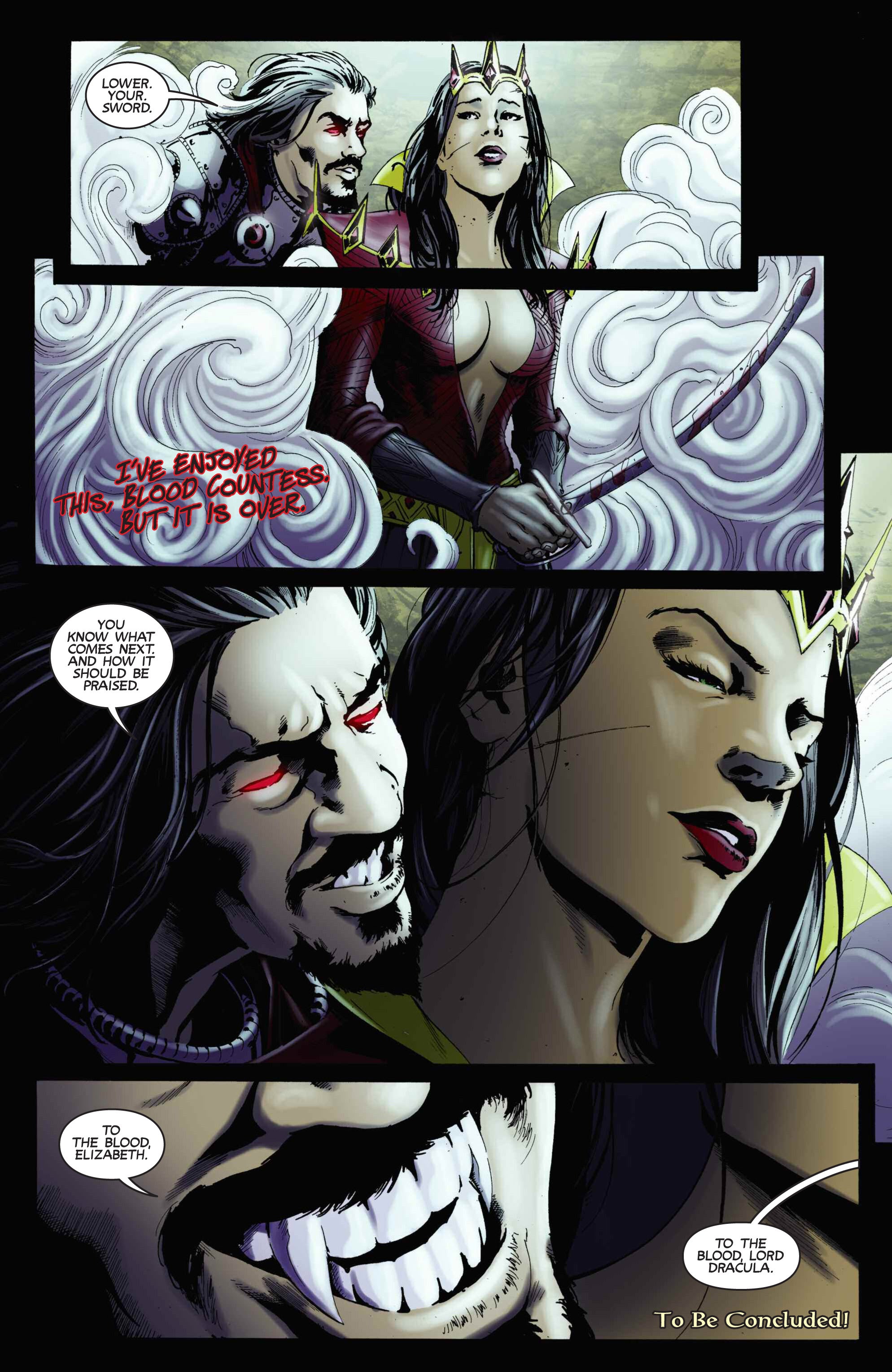 Read online Blood Queen Vs. Dracula comic -  Issue #3 - 24