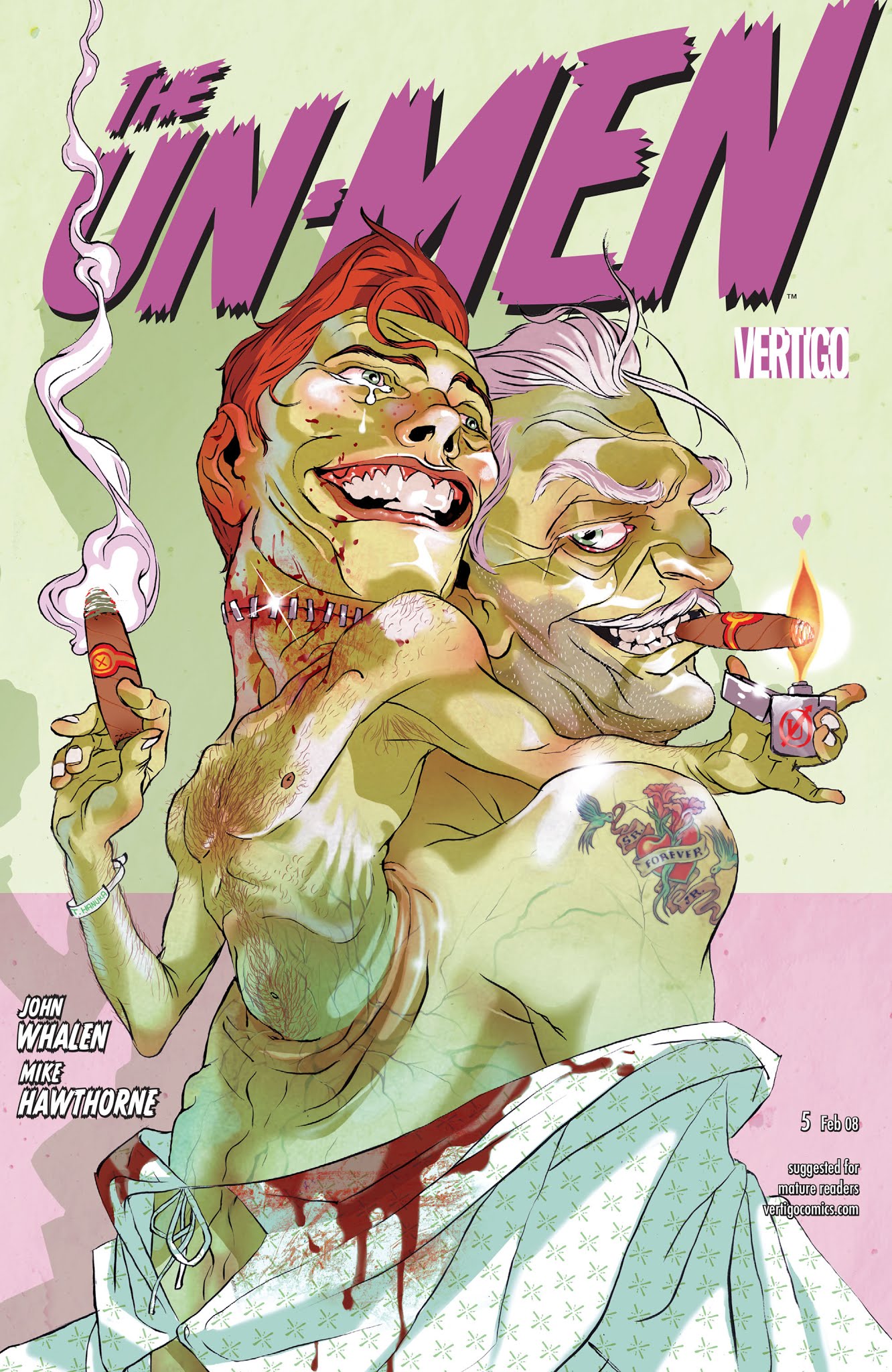 Read online The Un-Men comic -  Issue #5 - 1
